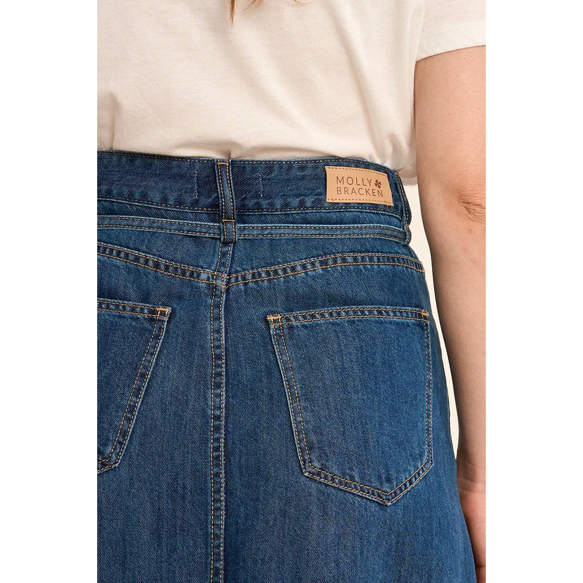 Dakota Denim Maxi Skirt
