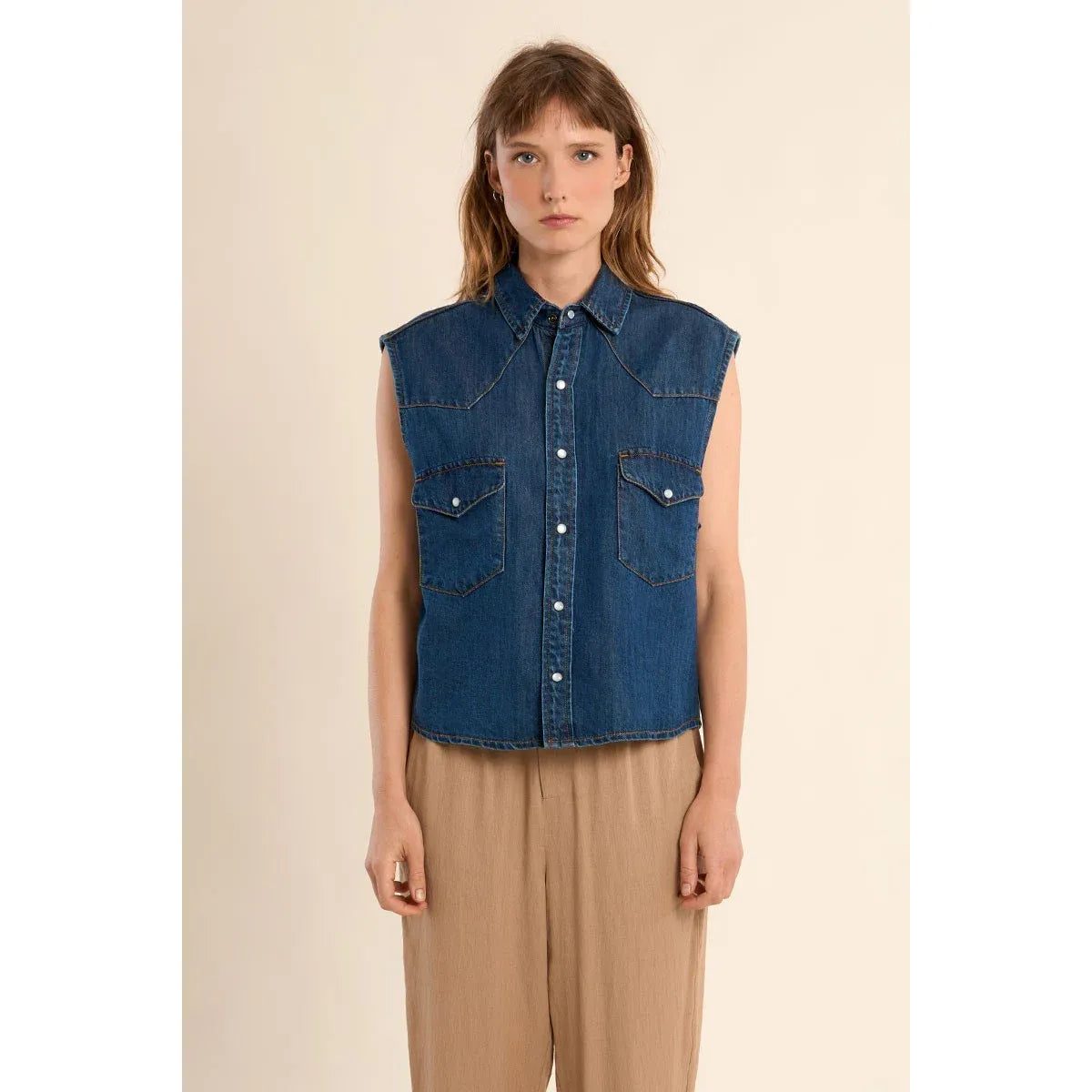 Dakota Denim Vest