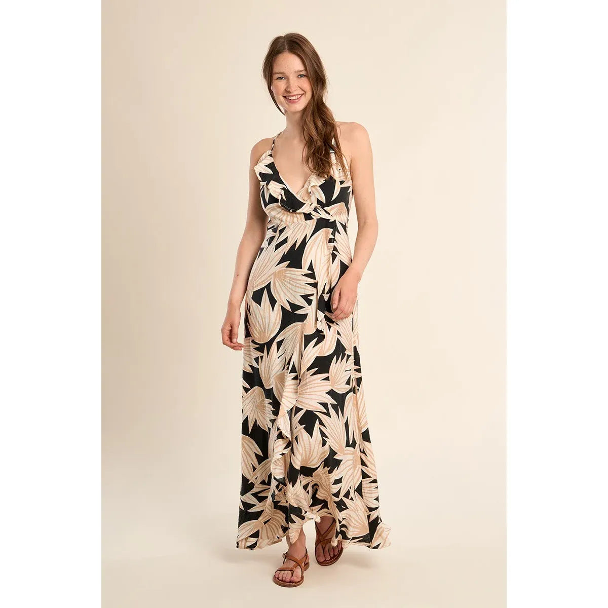 Paloma Lace-Back Maxi Dress