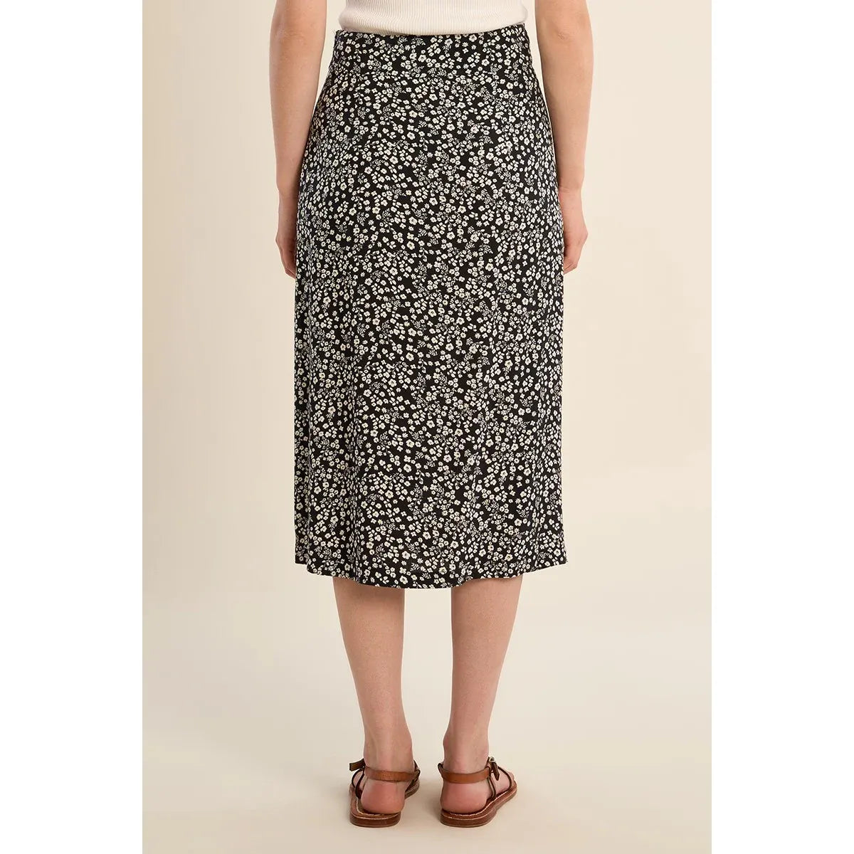 Willow Drape Midi Skirt