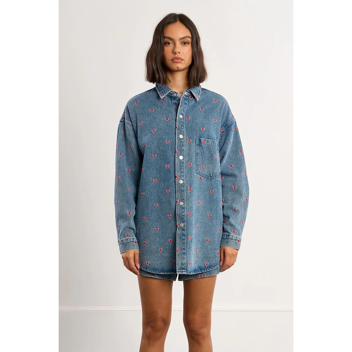Sweetheart Denim Overshirt