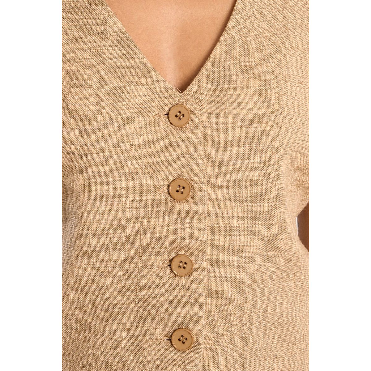 Sienna Summer Linen Vest