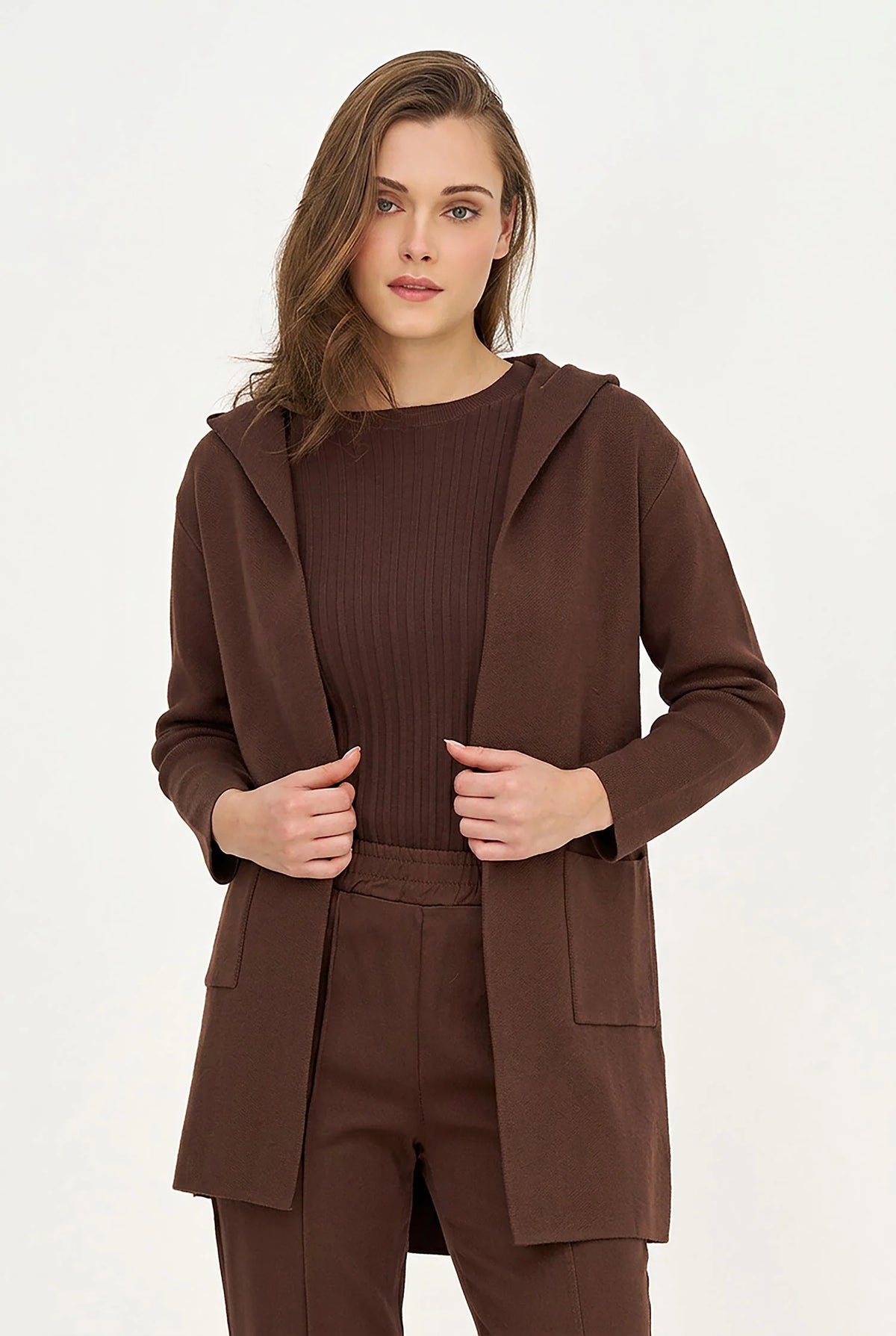 Hudson Hooded Cardigan