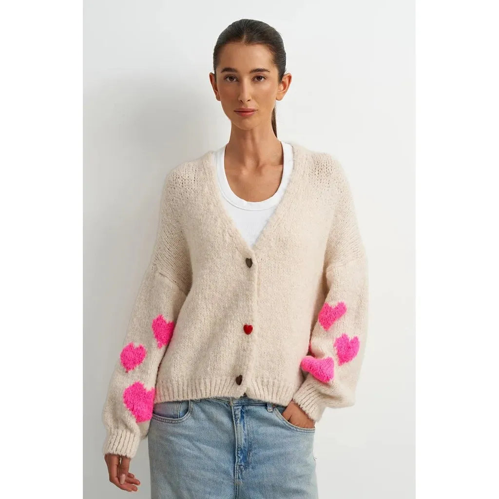Avery Heart Cardi