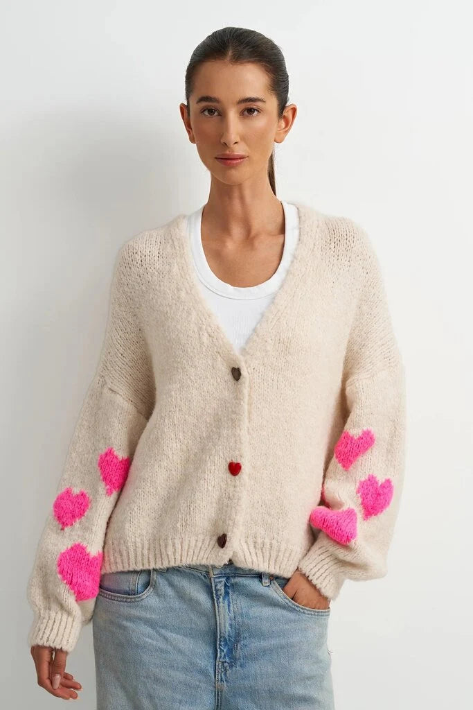 Avery Heart Cardi