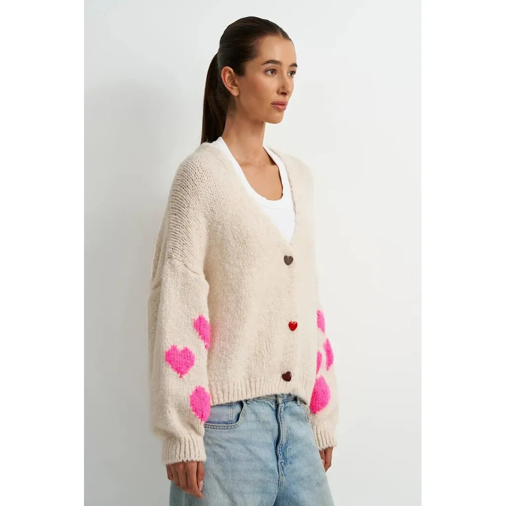 Avery Heart Cardi