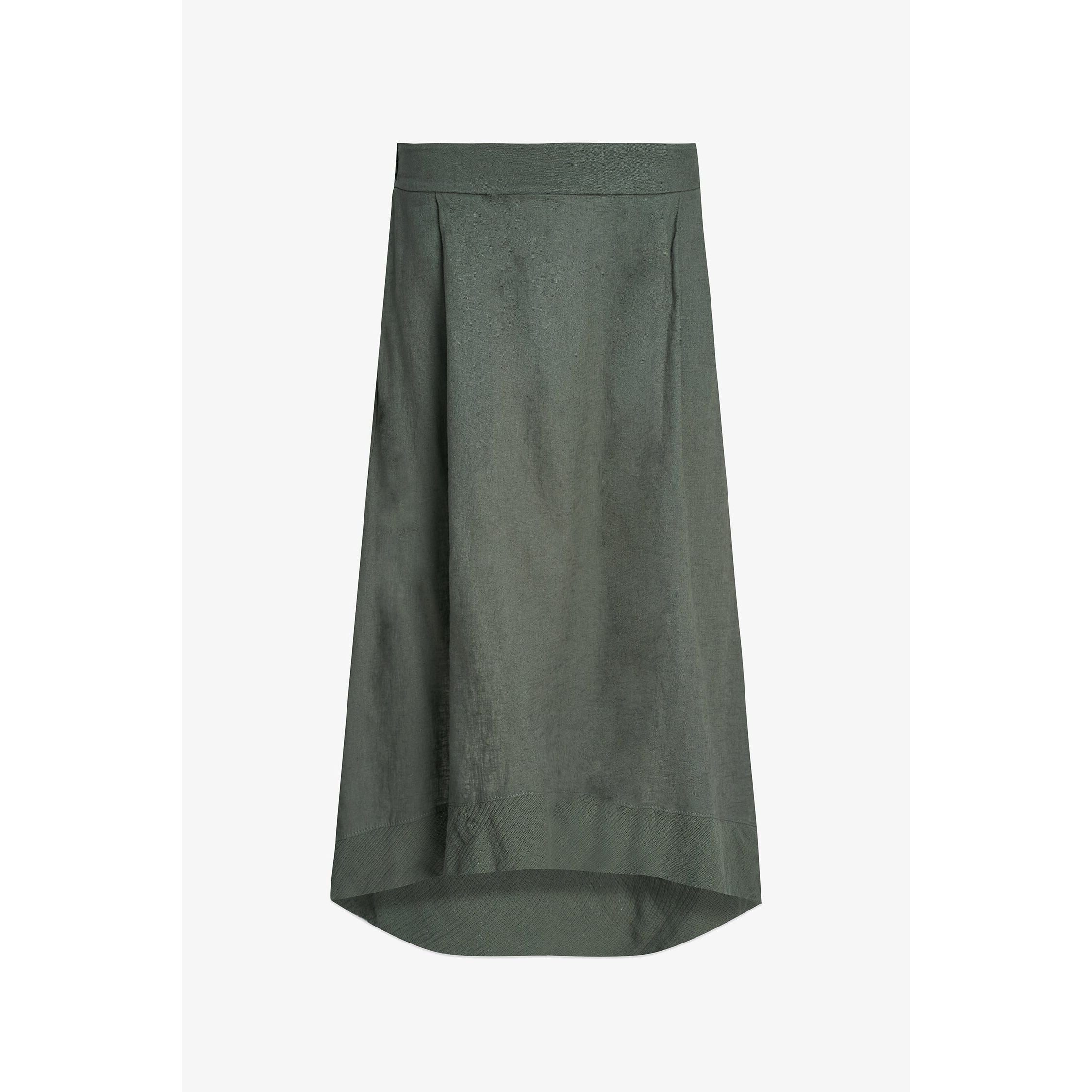 Cactus Linen Blend Skirt