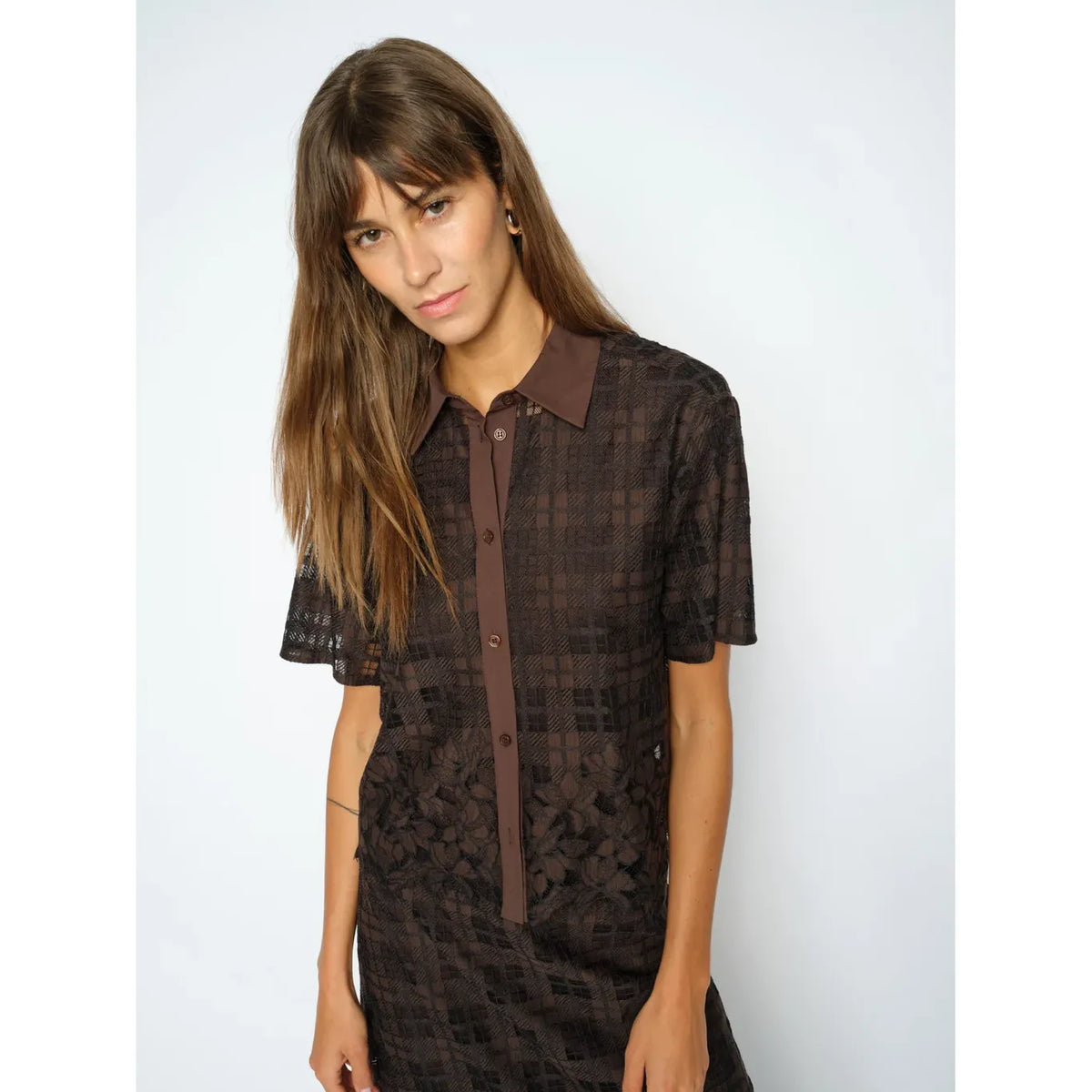 MMLia Checko SS Lace Shirt