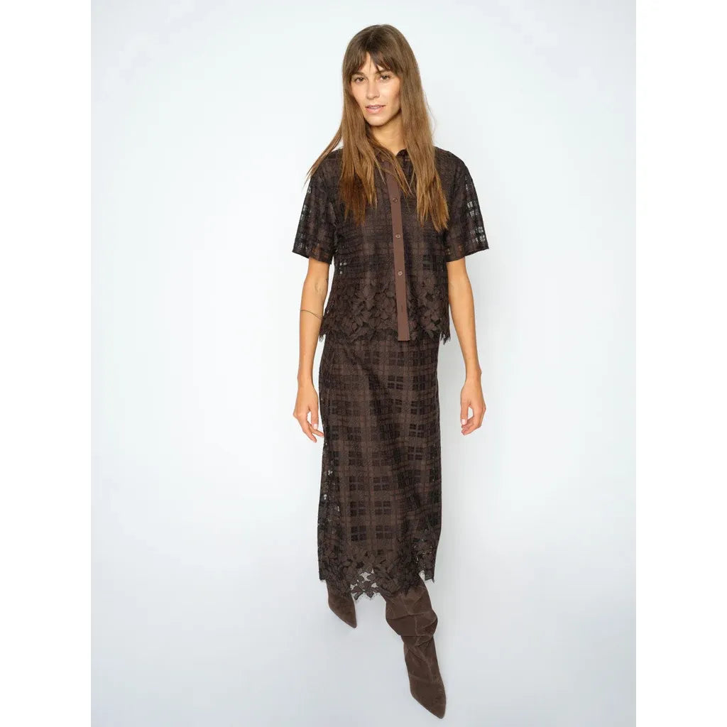 MMLia Checko SS Lace Shirt