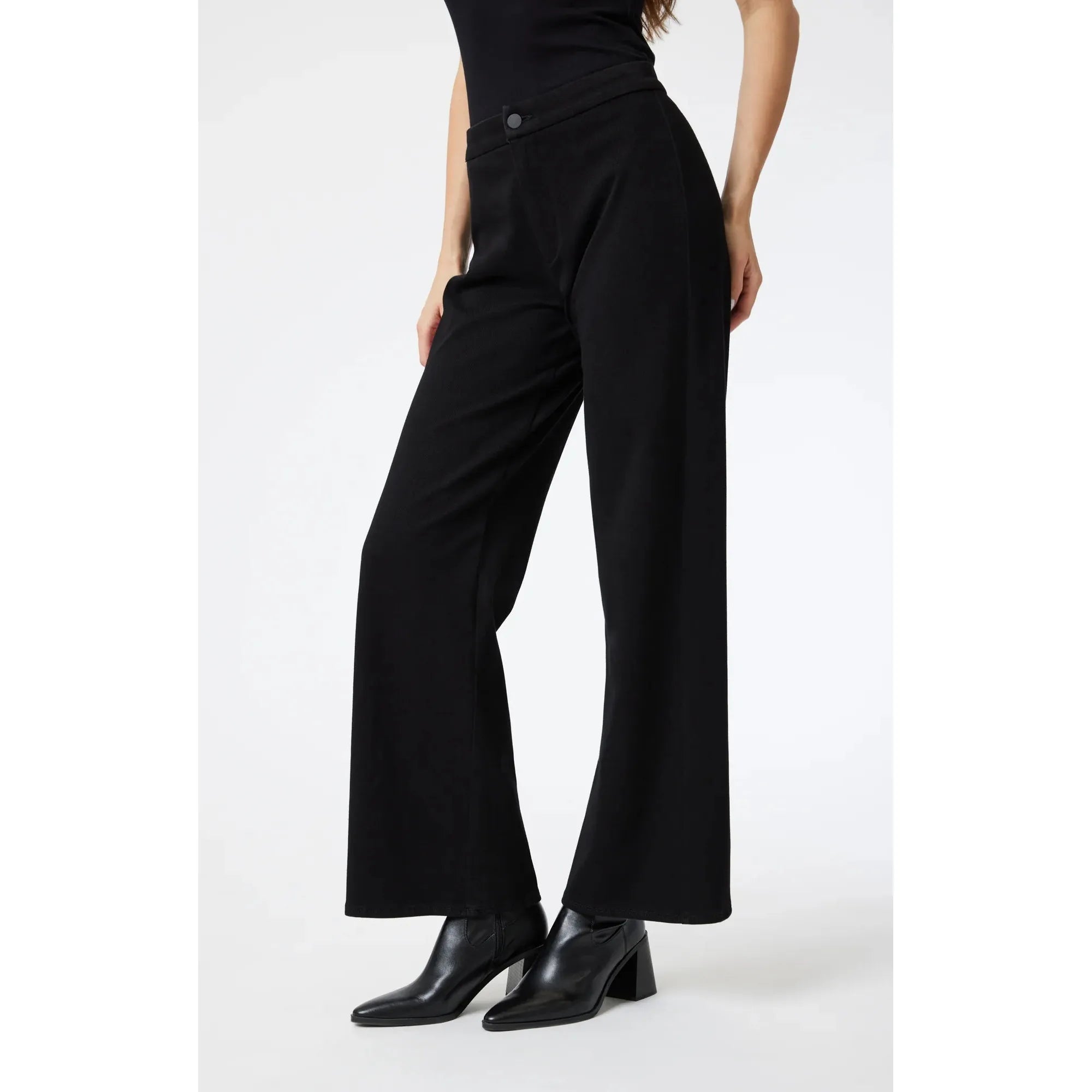 Sherry Wide Leg Pants | Smoke Move | 30" Inseam