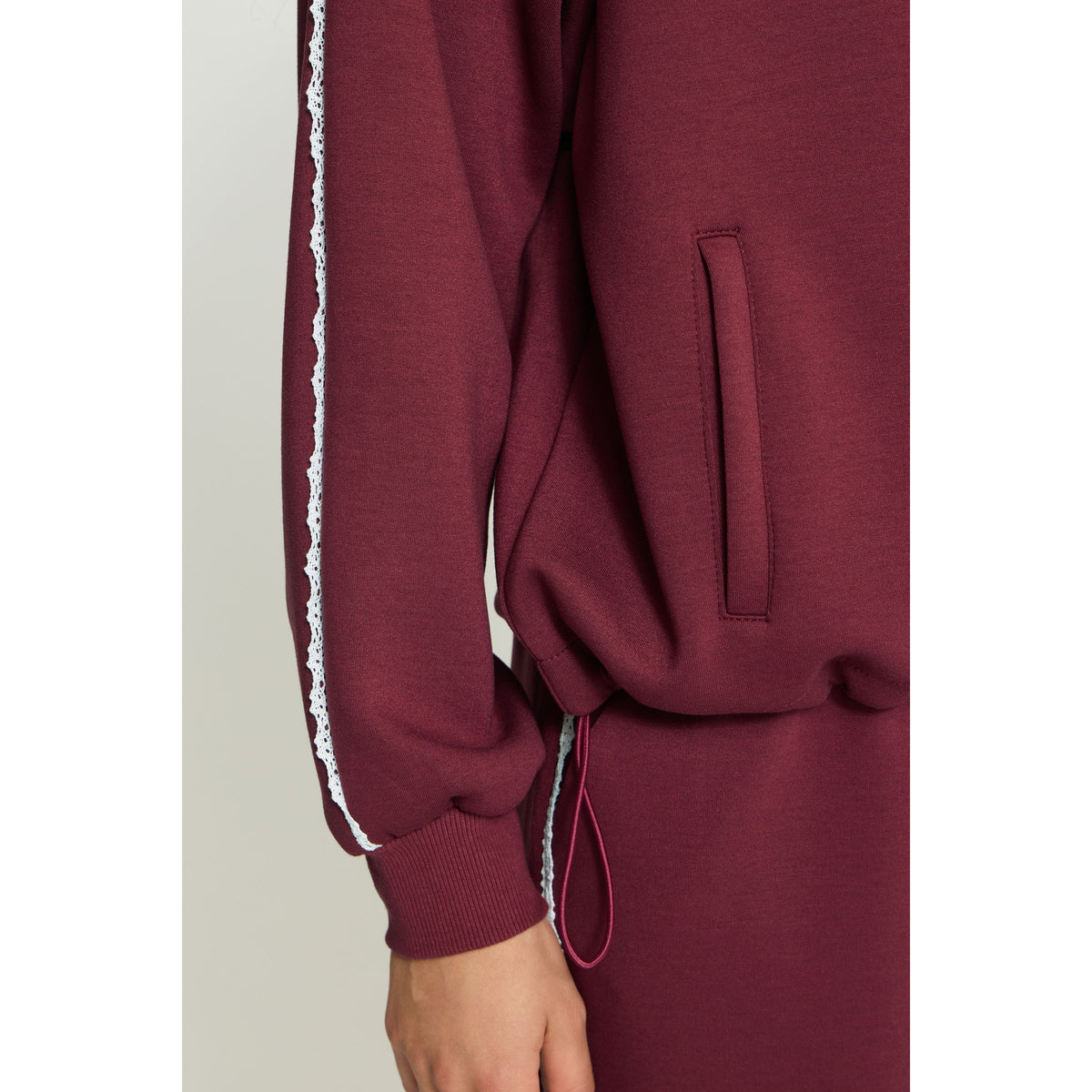 IHKATE Zip Up Sweater Jacket