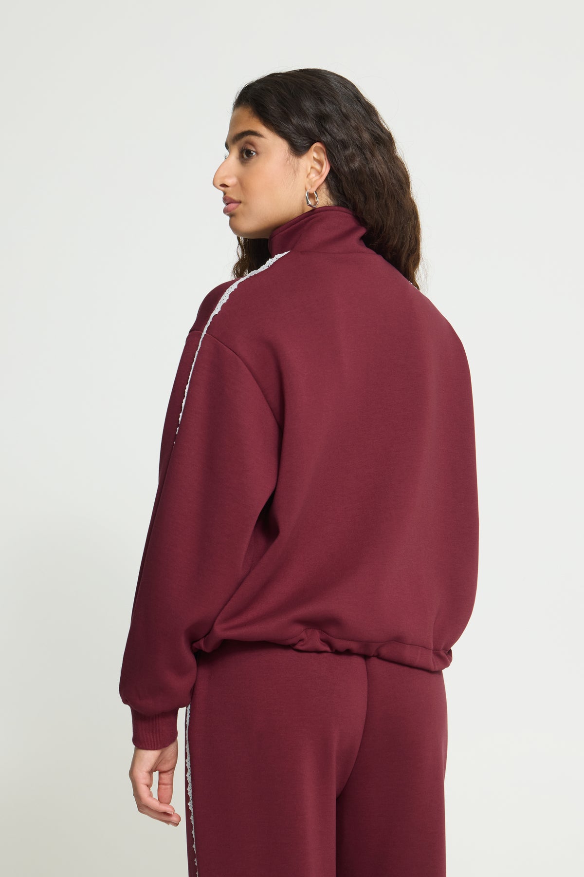 IHKATE Zip Up Sweater Jacket