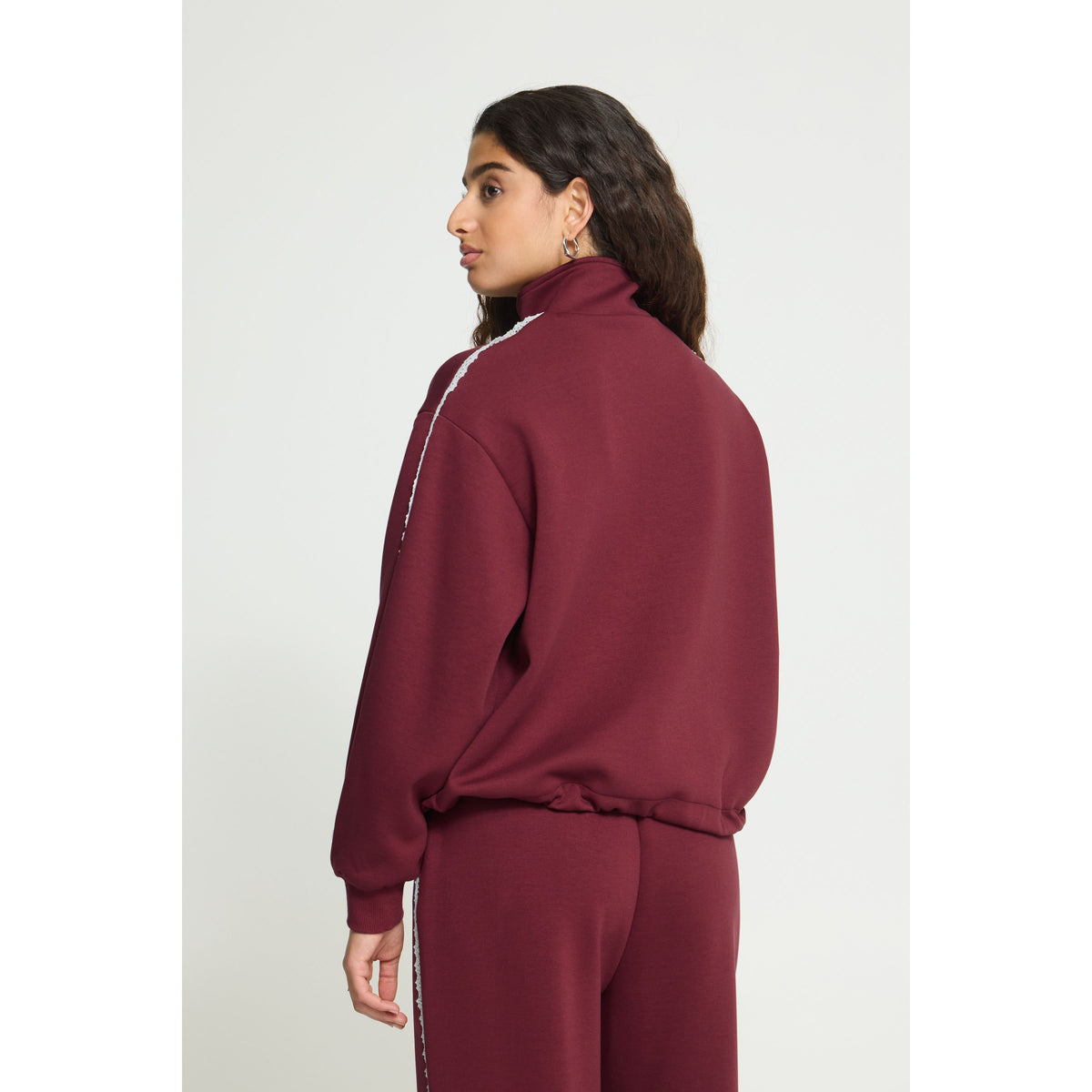 IHKATE Zip Up Sweater Jacket