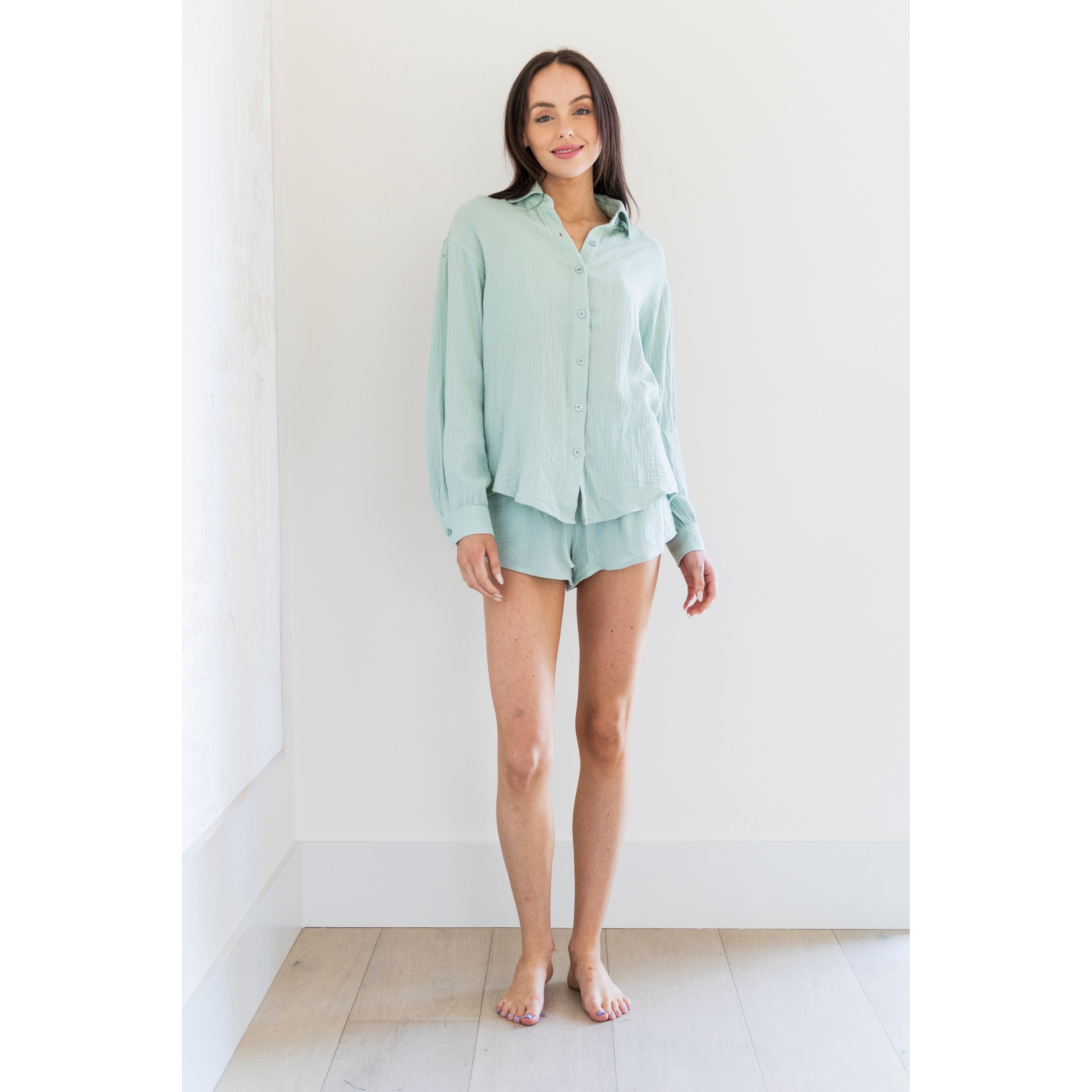 Rhea L/S Short Set