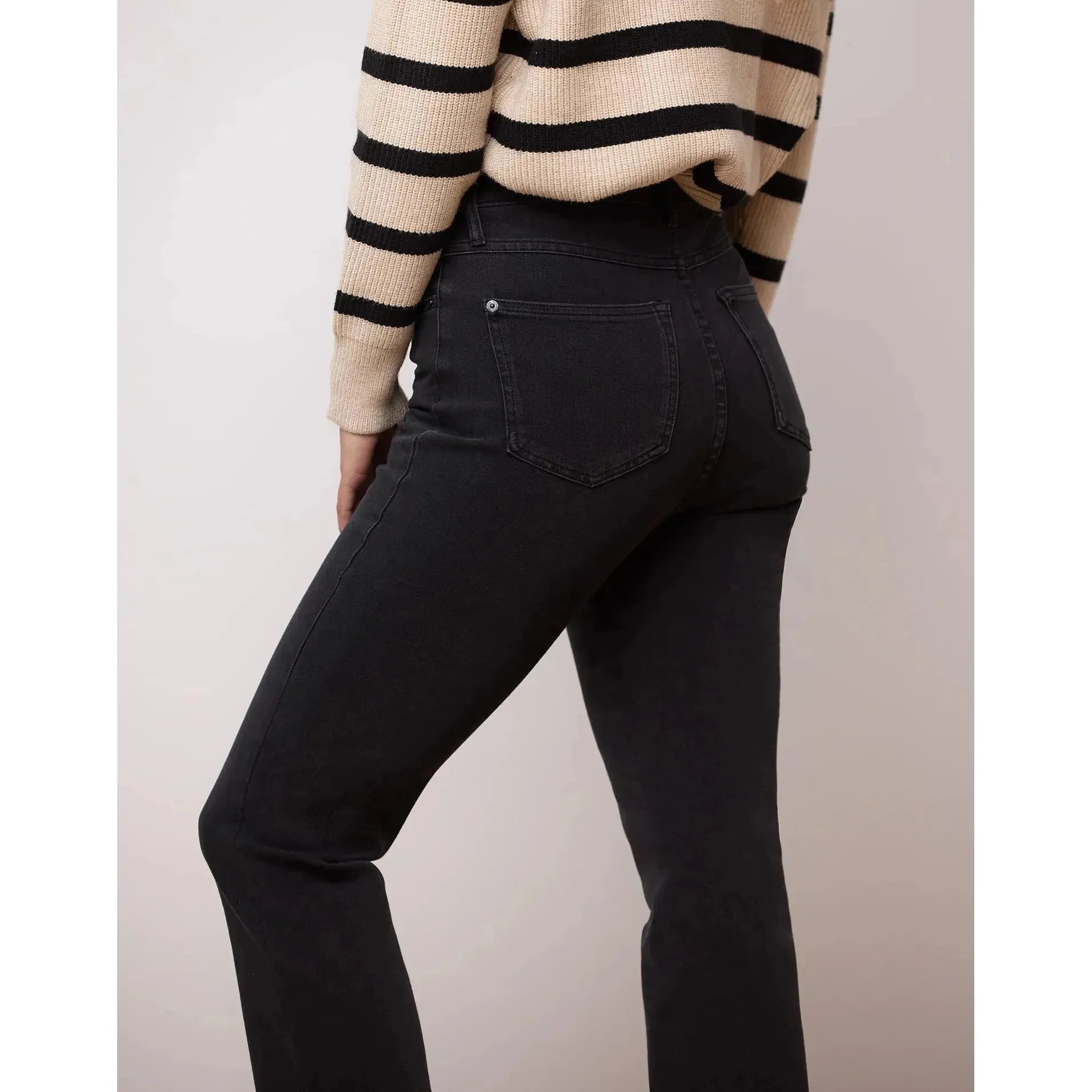 Emily Slim Denim Jeans Washed Black