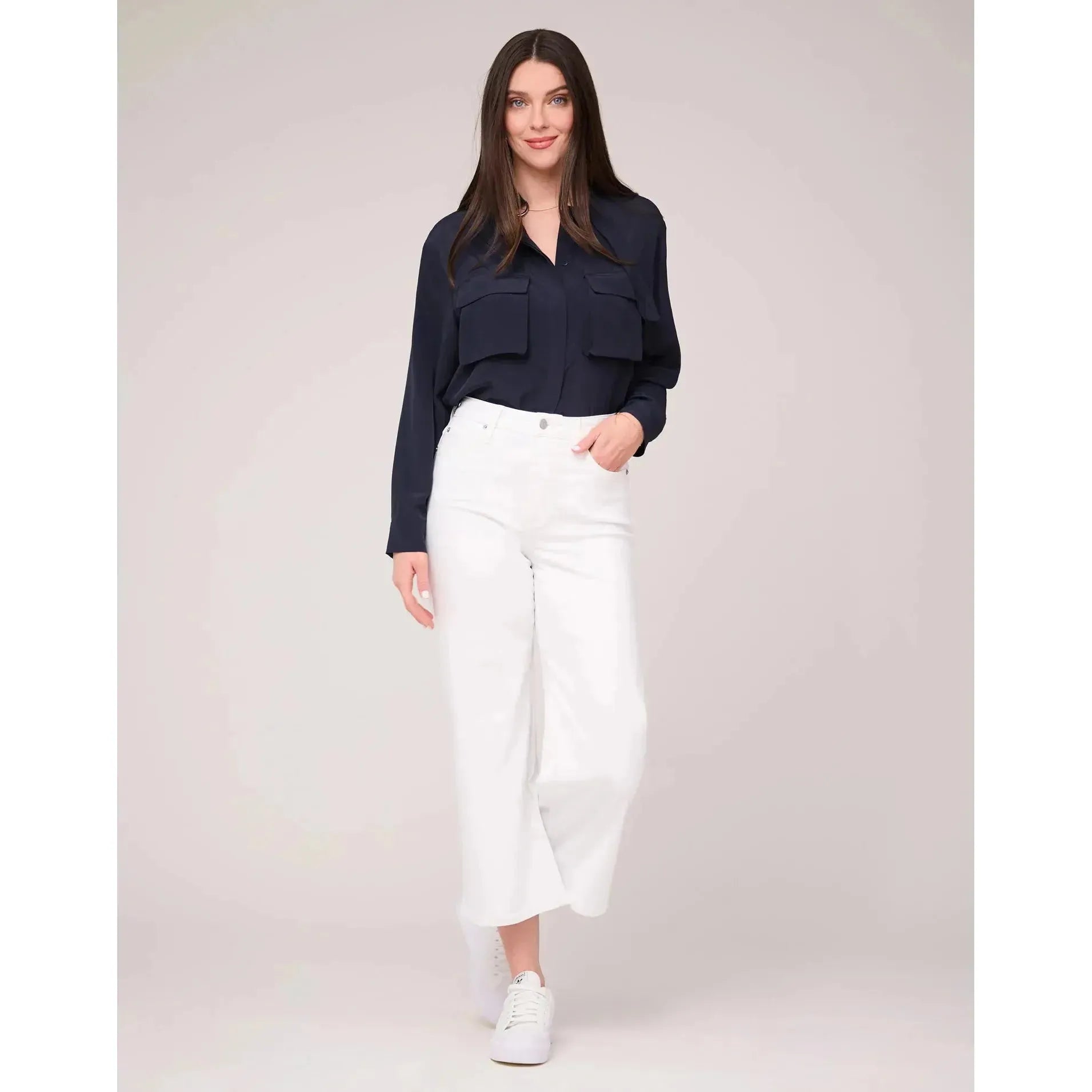 Lily Wide Leg Jeans | High-Rise