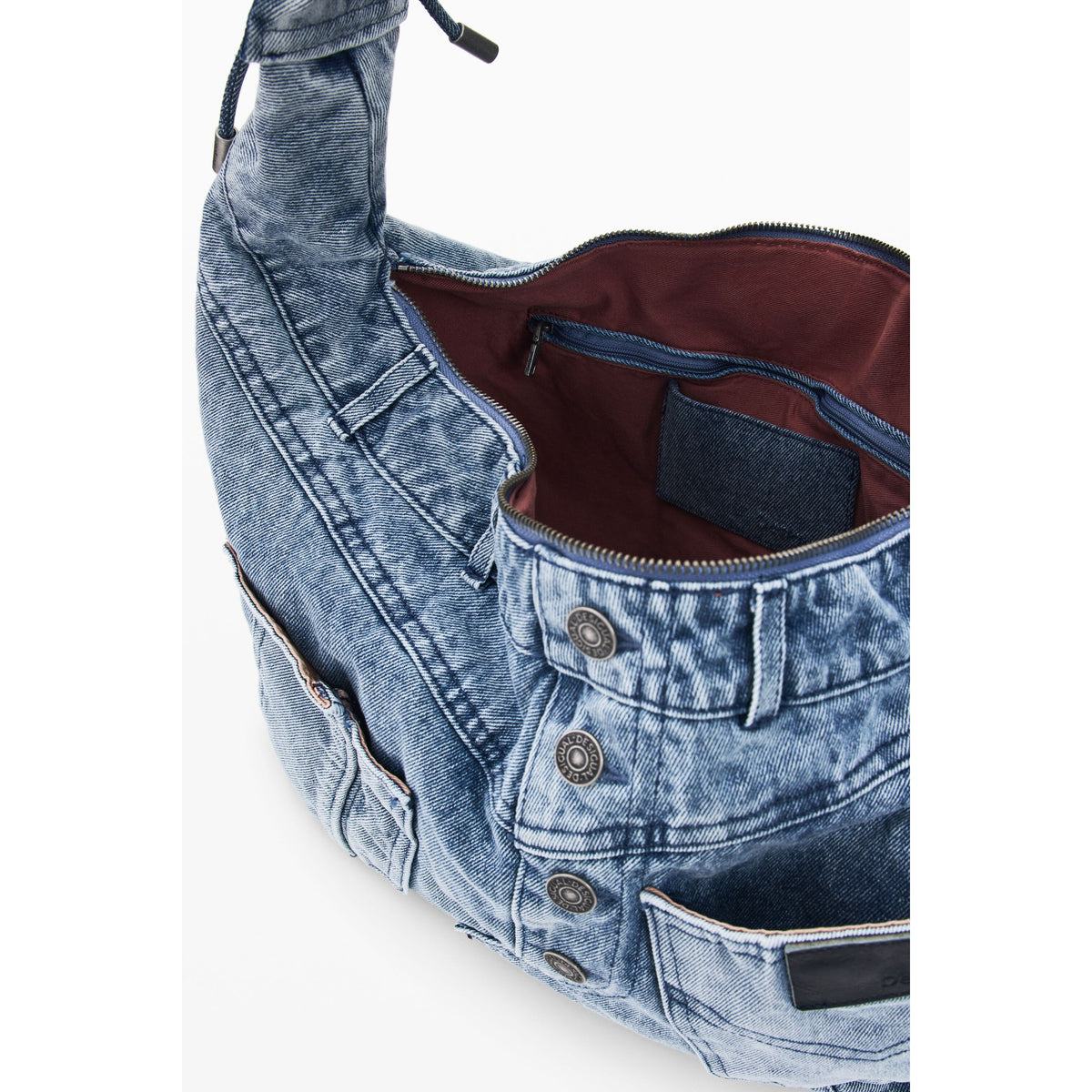 Denim Slouch Bag