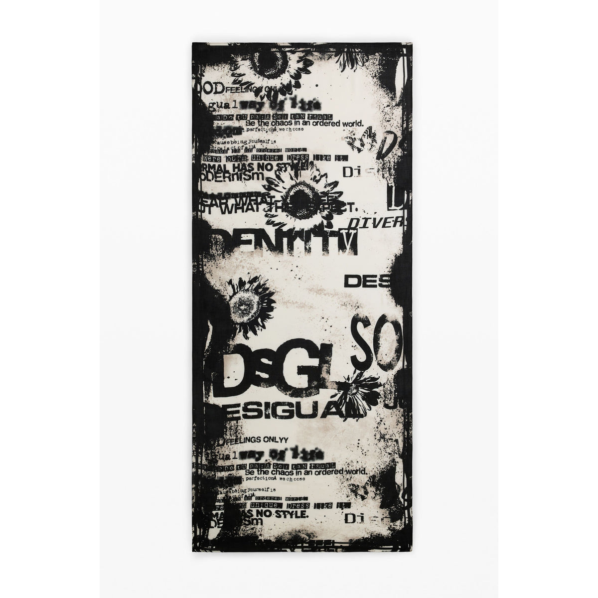 Rectangular Letter Foulards