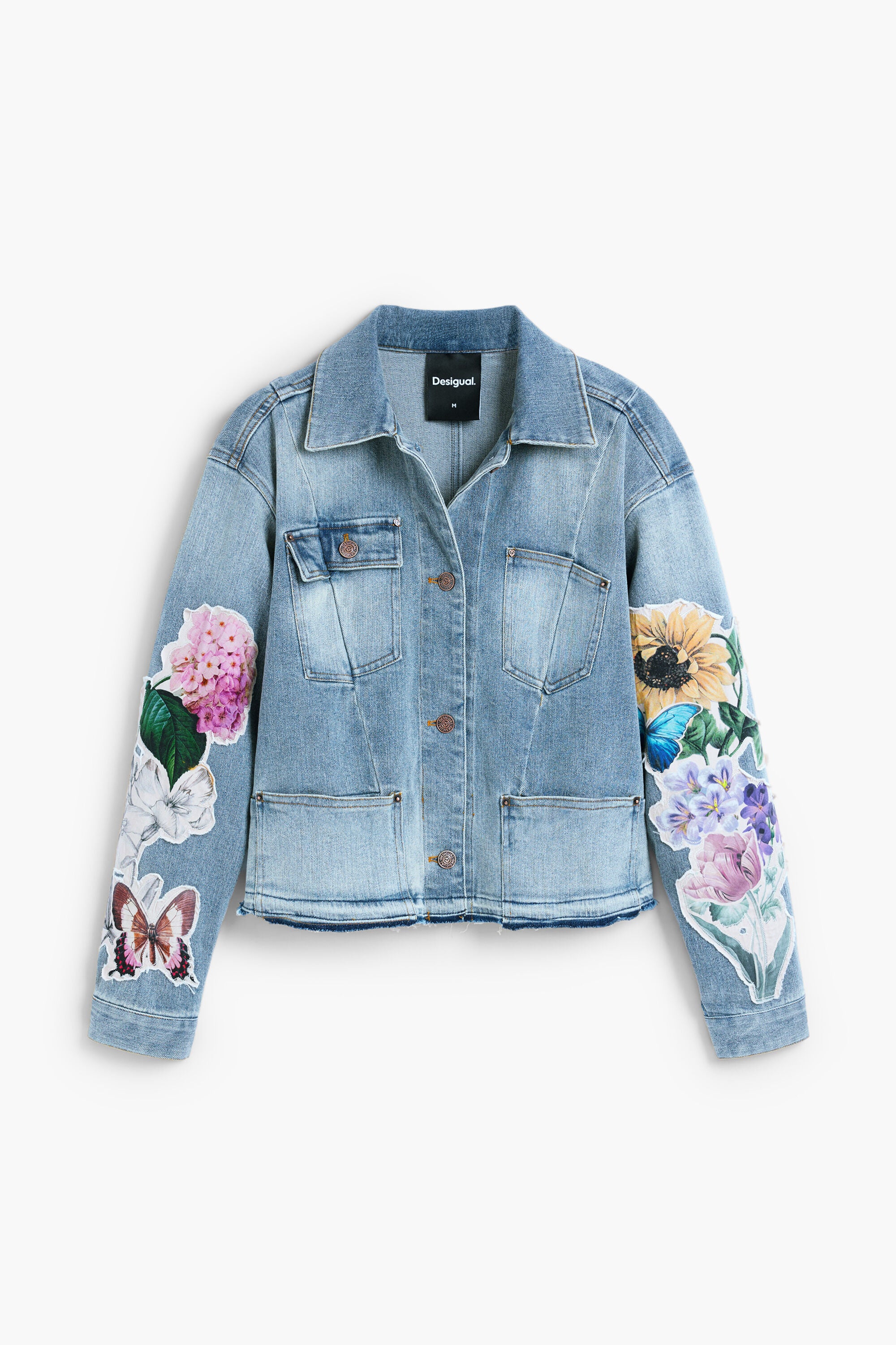 Embroidered Denim Jacket