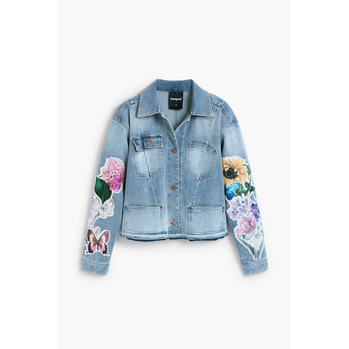Embroidered Denim Jacket