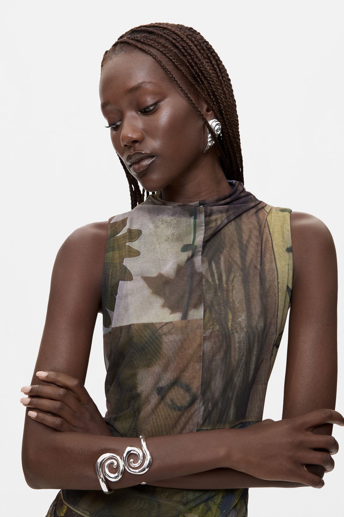 Asymmetrical Sleeveless Dress