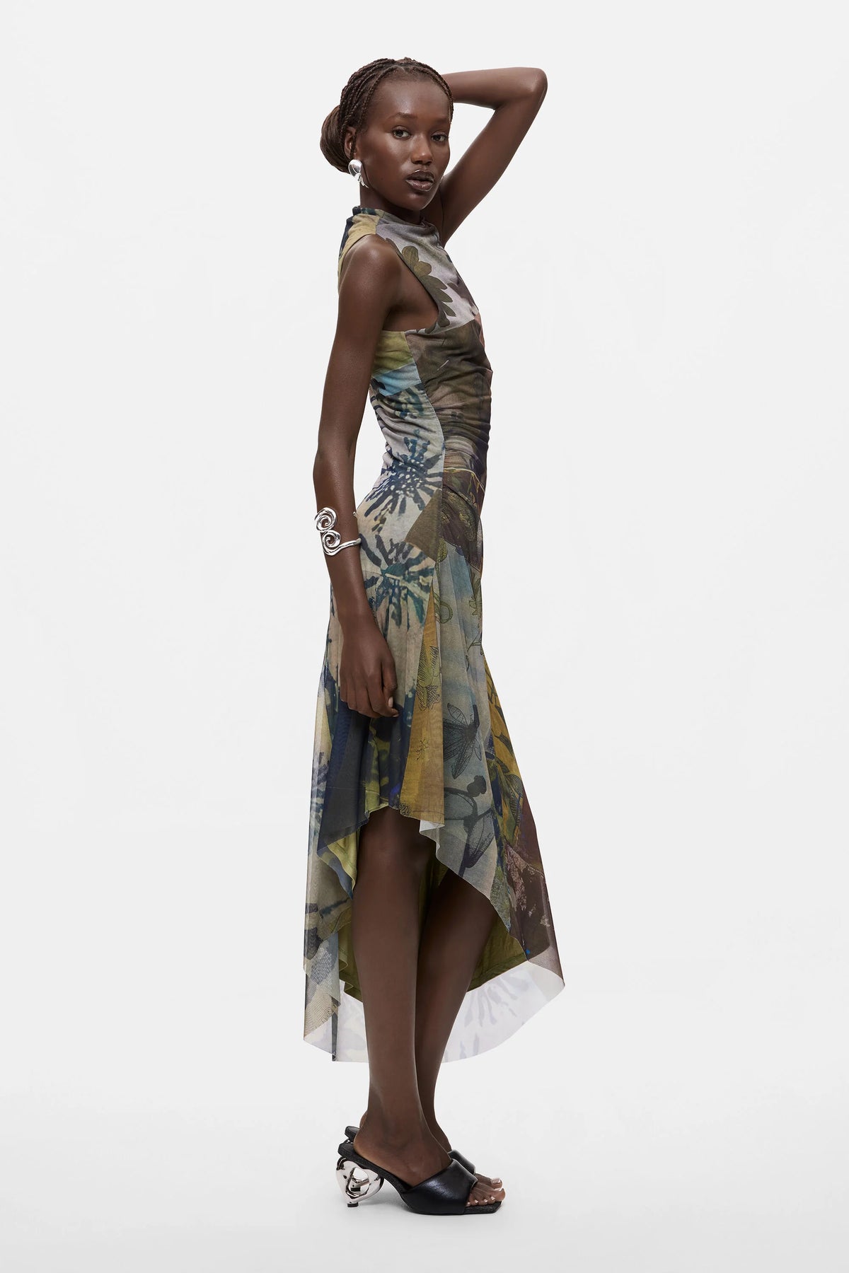 Asymmetrical Sleeveless Dress