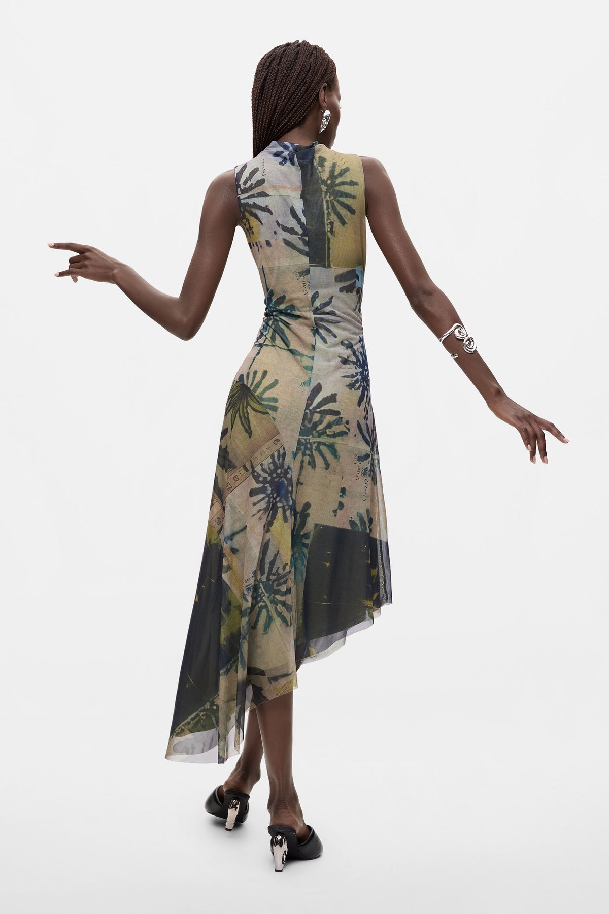 Asymmetrical Sleeveless Dress