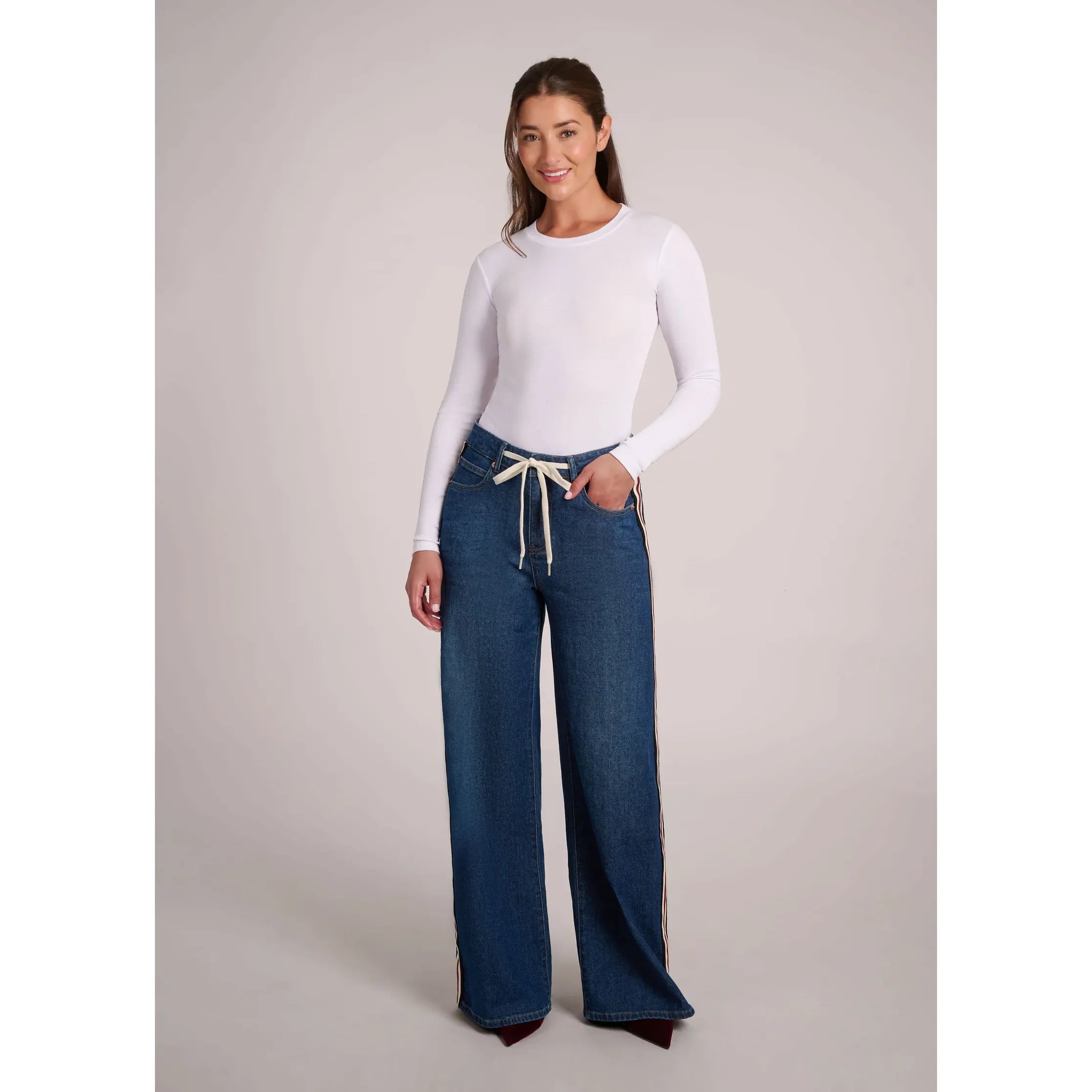 LILY WIDE LEG JEANS | CARINA