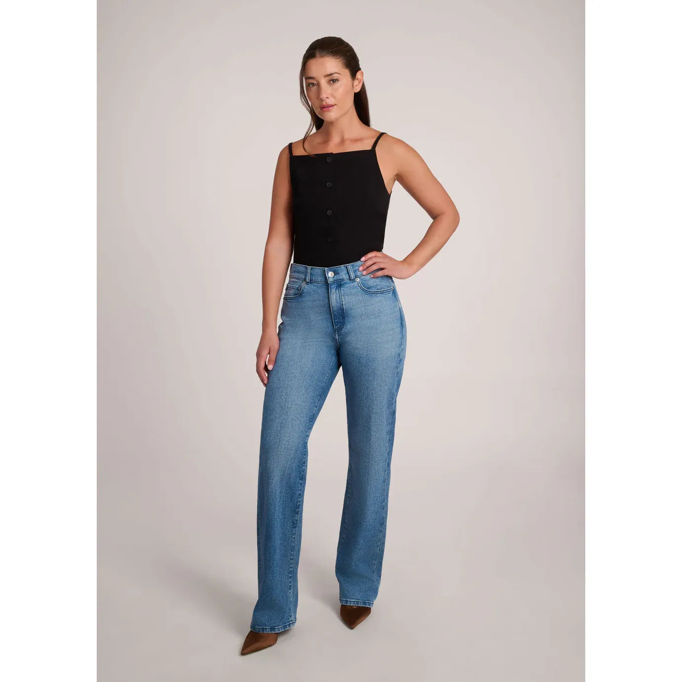 CHLOE STRAIGHT JEANS / AQUILA
