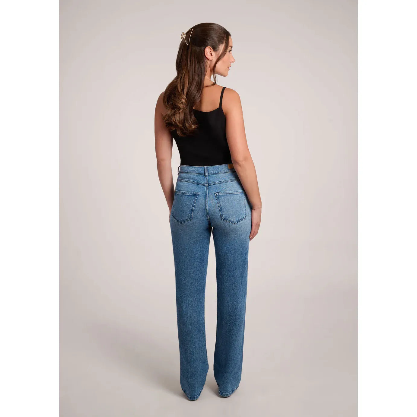 CHLOE STRAIGHT JEANS / AQUILA