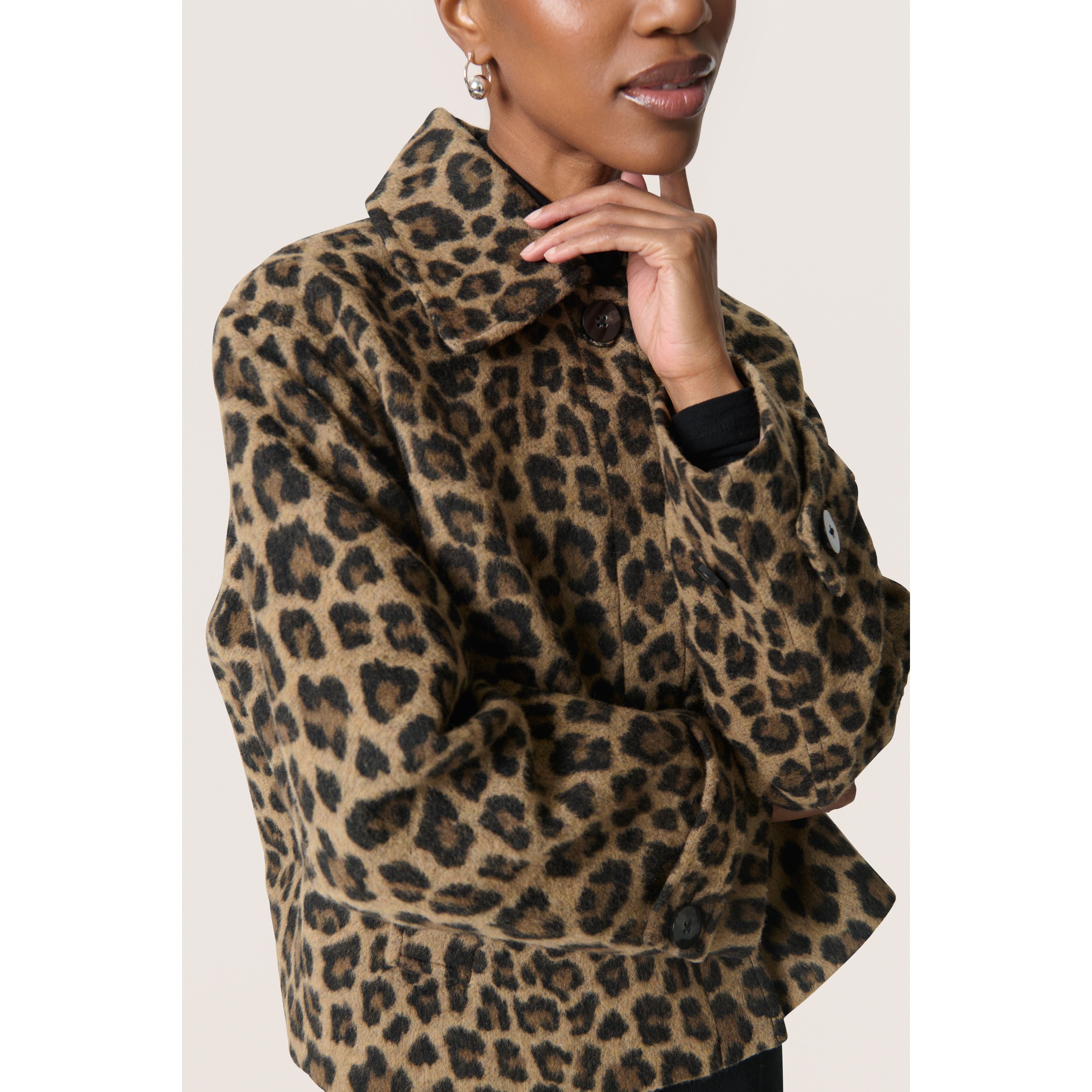 Leony Akeleje Jacket – Leopard Print