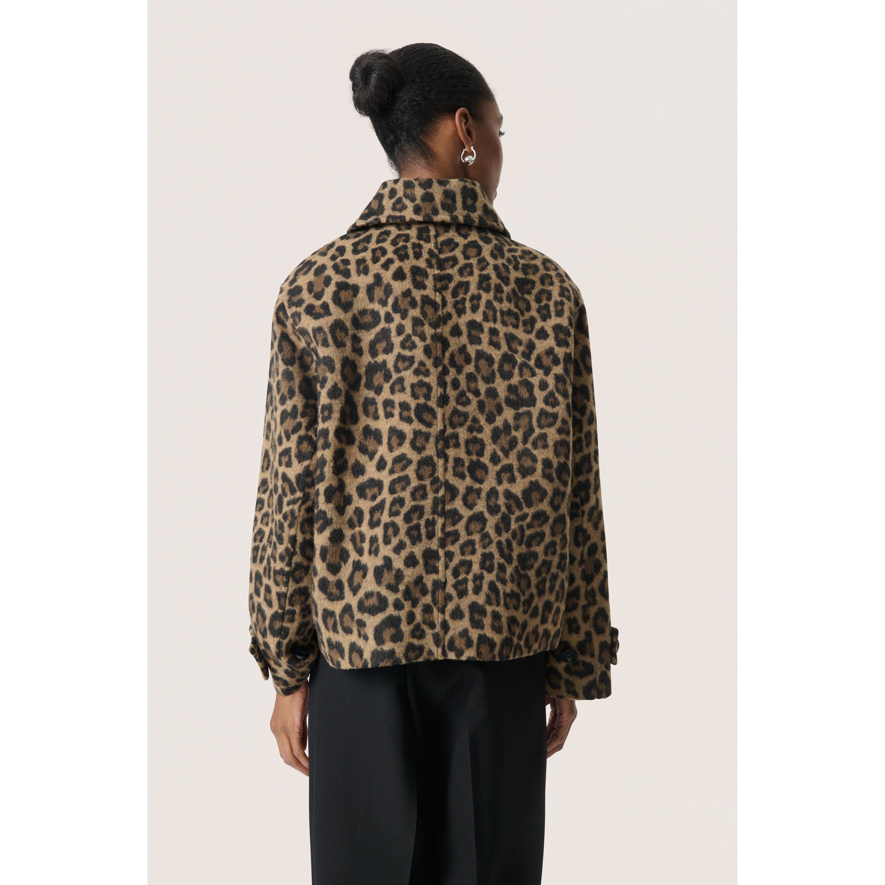 Leony Akeleje Jacket – Leopard Print