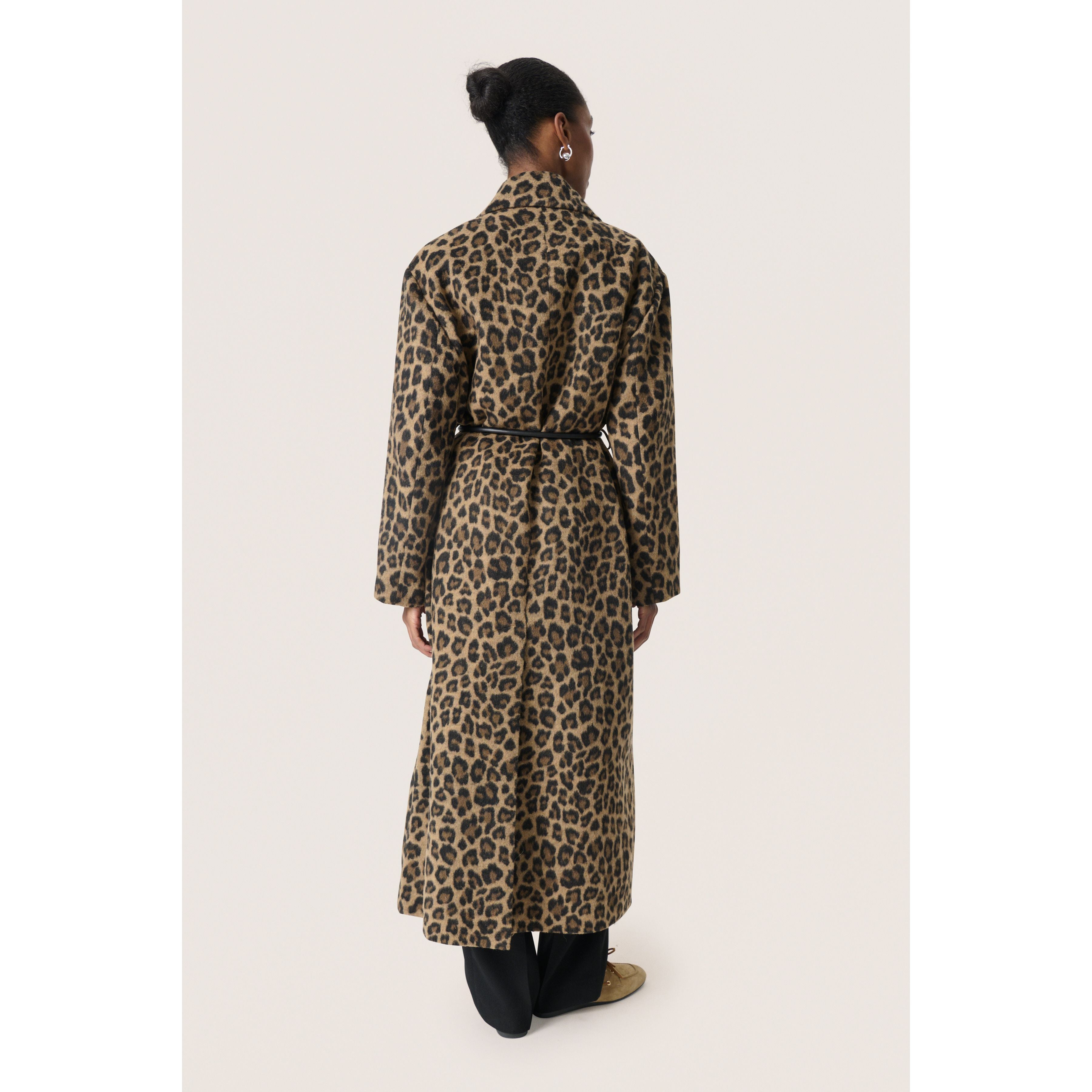 Leony Mafalda Coat – Leopard Print