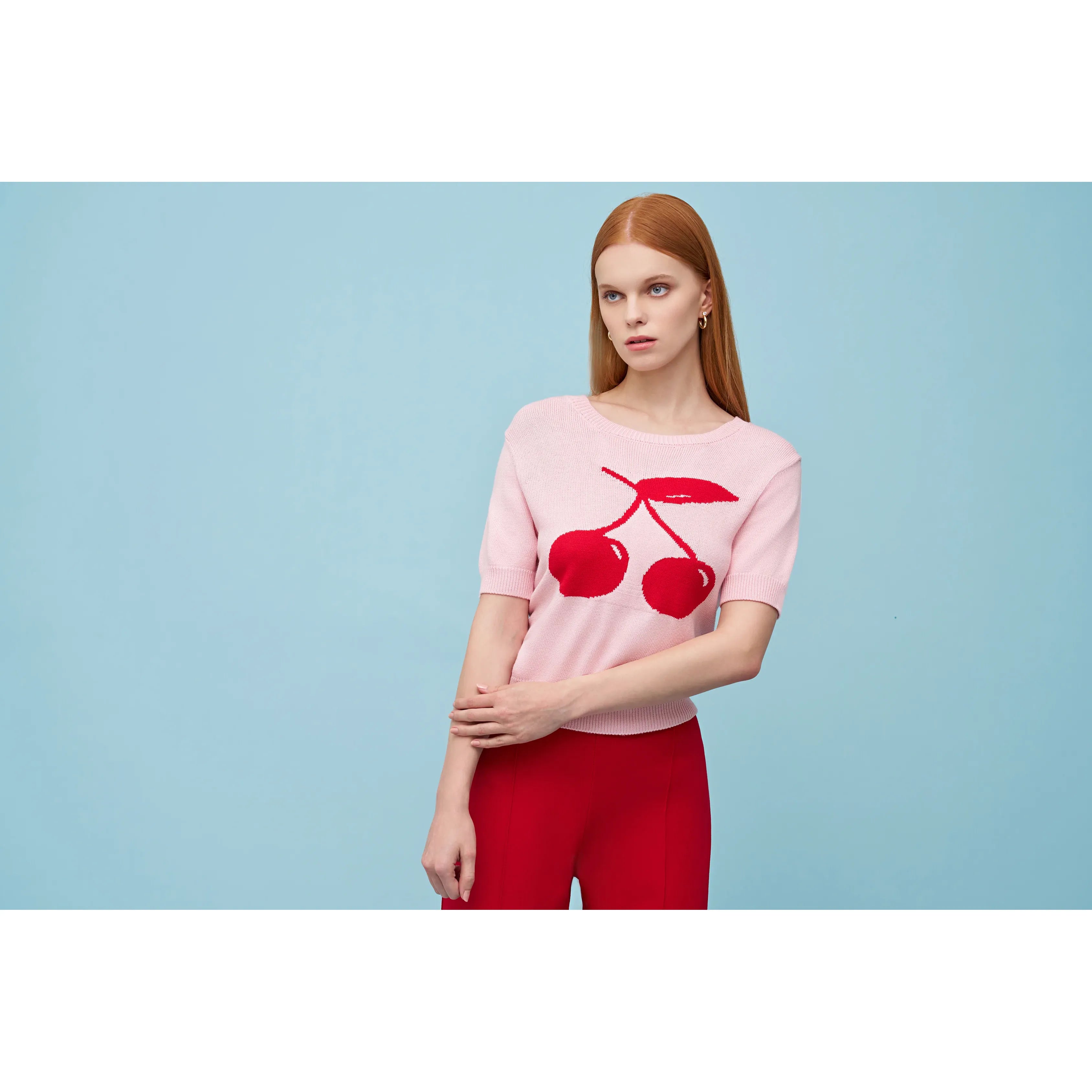 Emme Cherry Top
