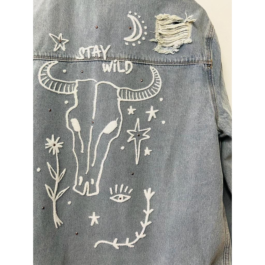 Stay Wild Denim Jacket