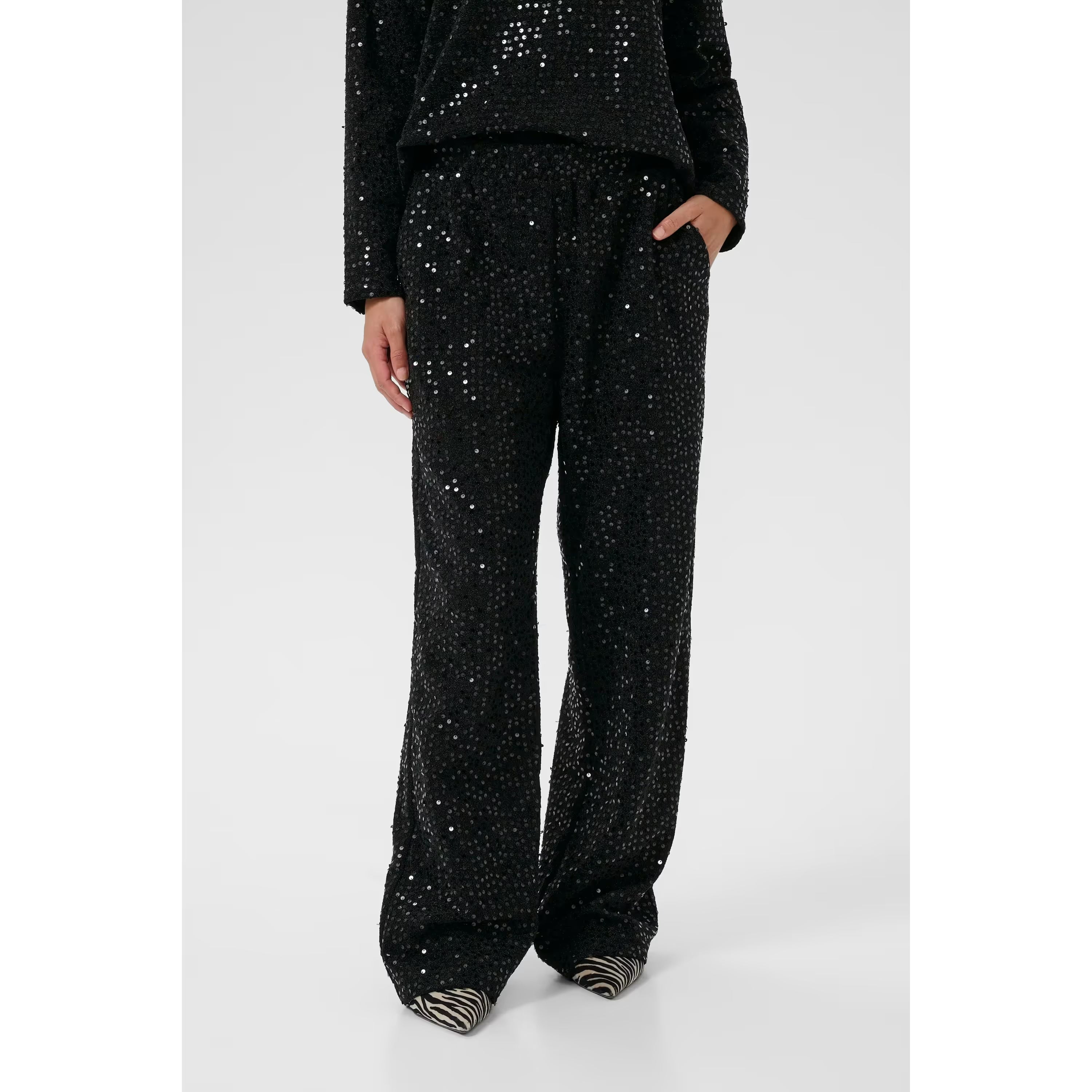 Tamera Sequin Trousers