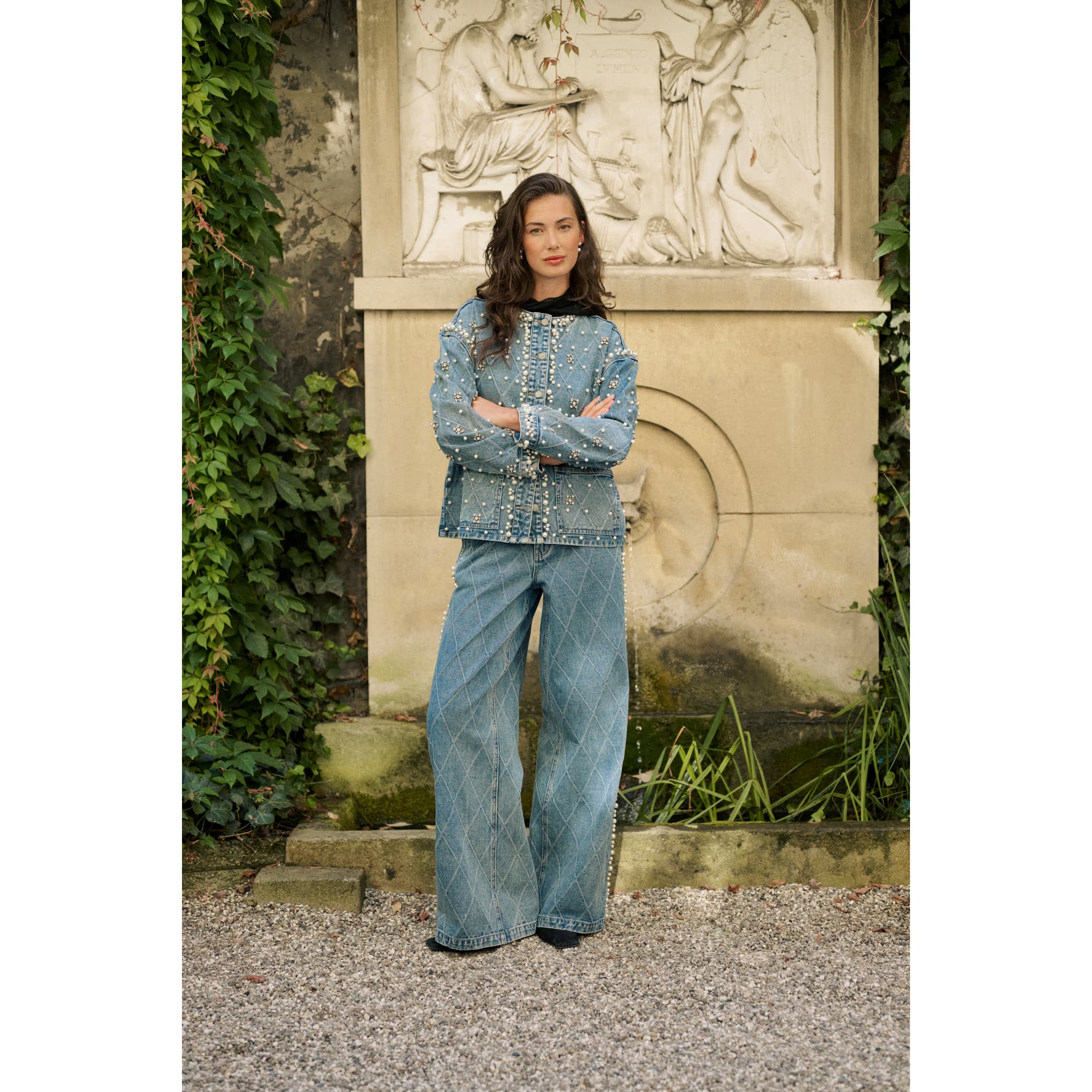 Alys Jeans with Pearls