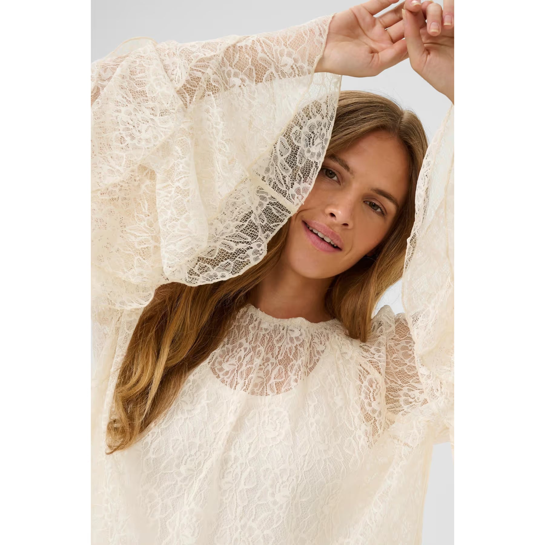 Clemency Ruffle Sleeve Blouse