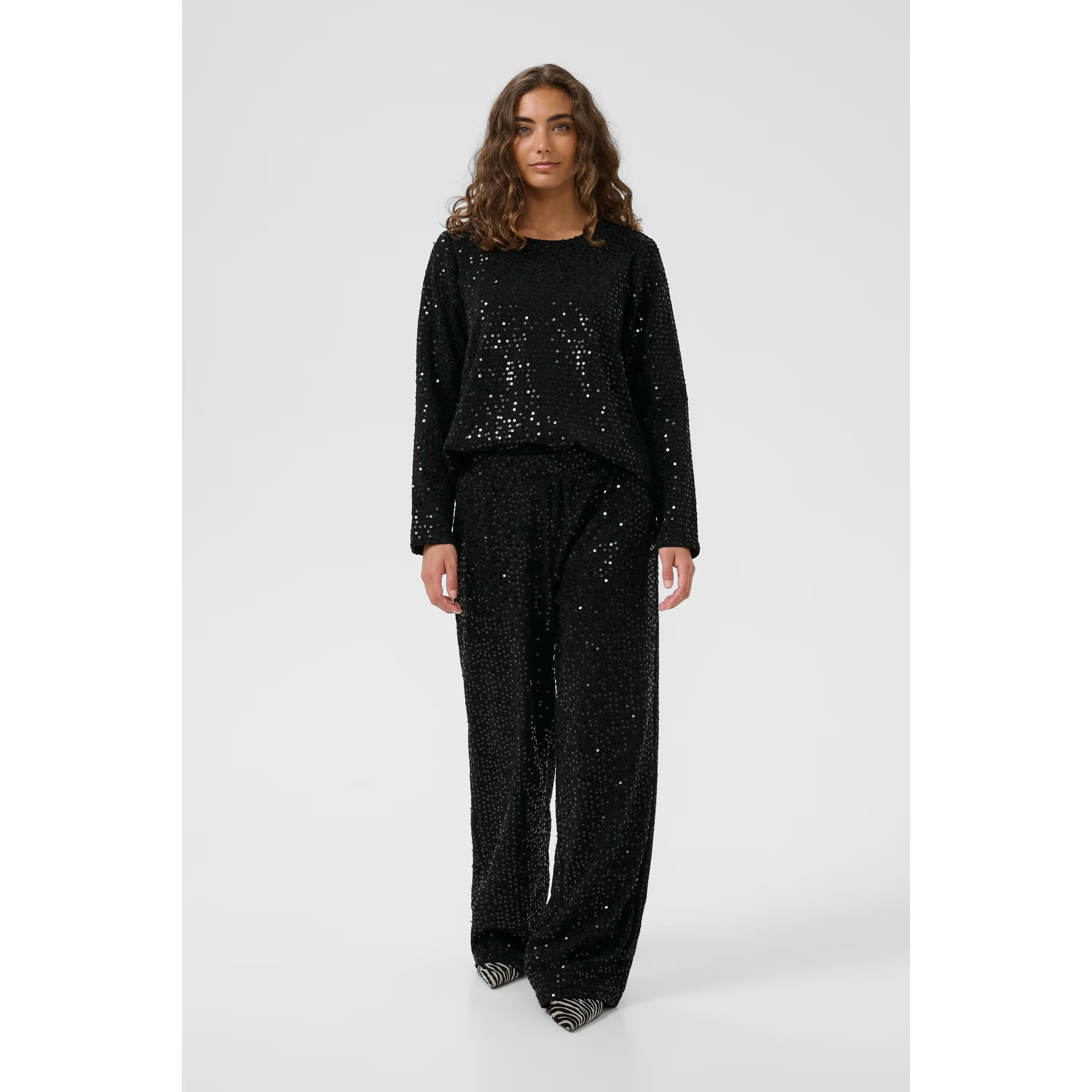 Tamera Sequin Trousers