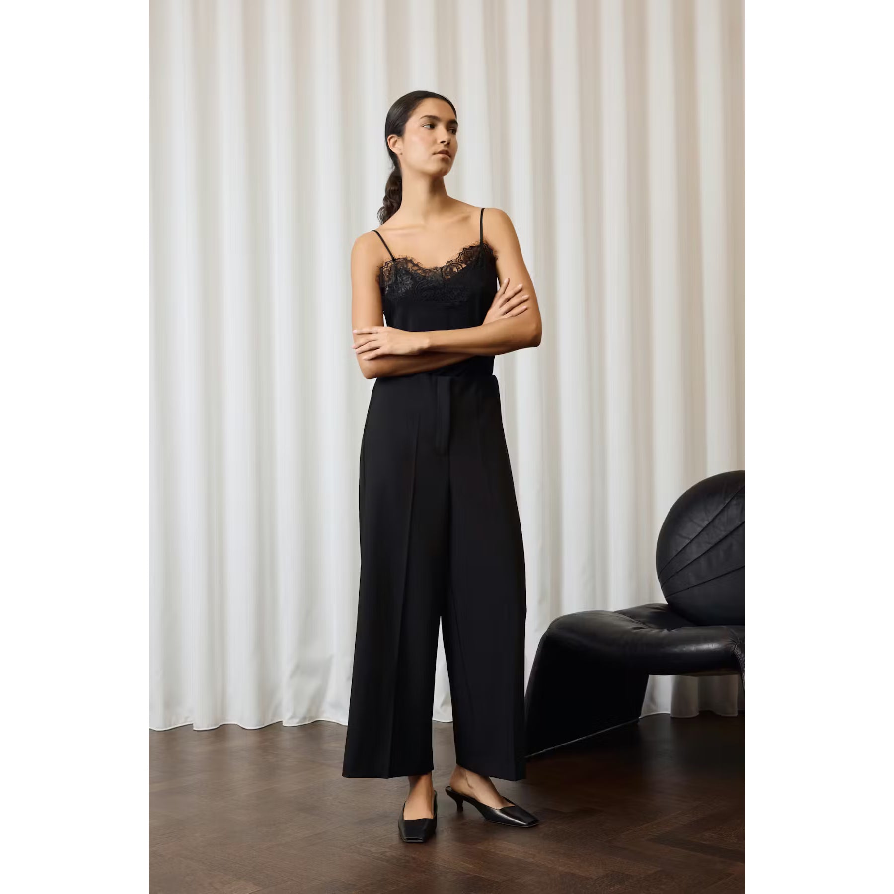 Corinne Wide Cropped Pant