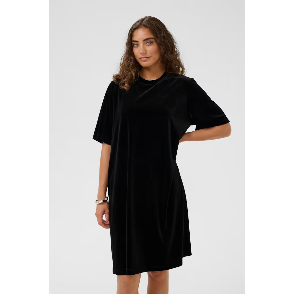 CUzoe Velour Dress