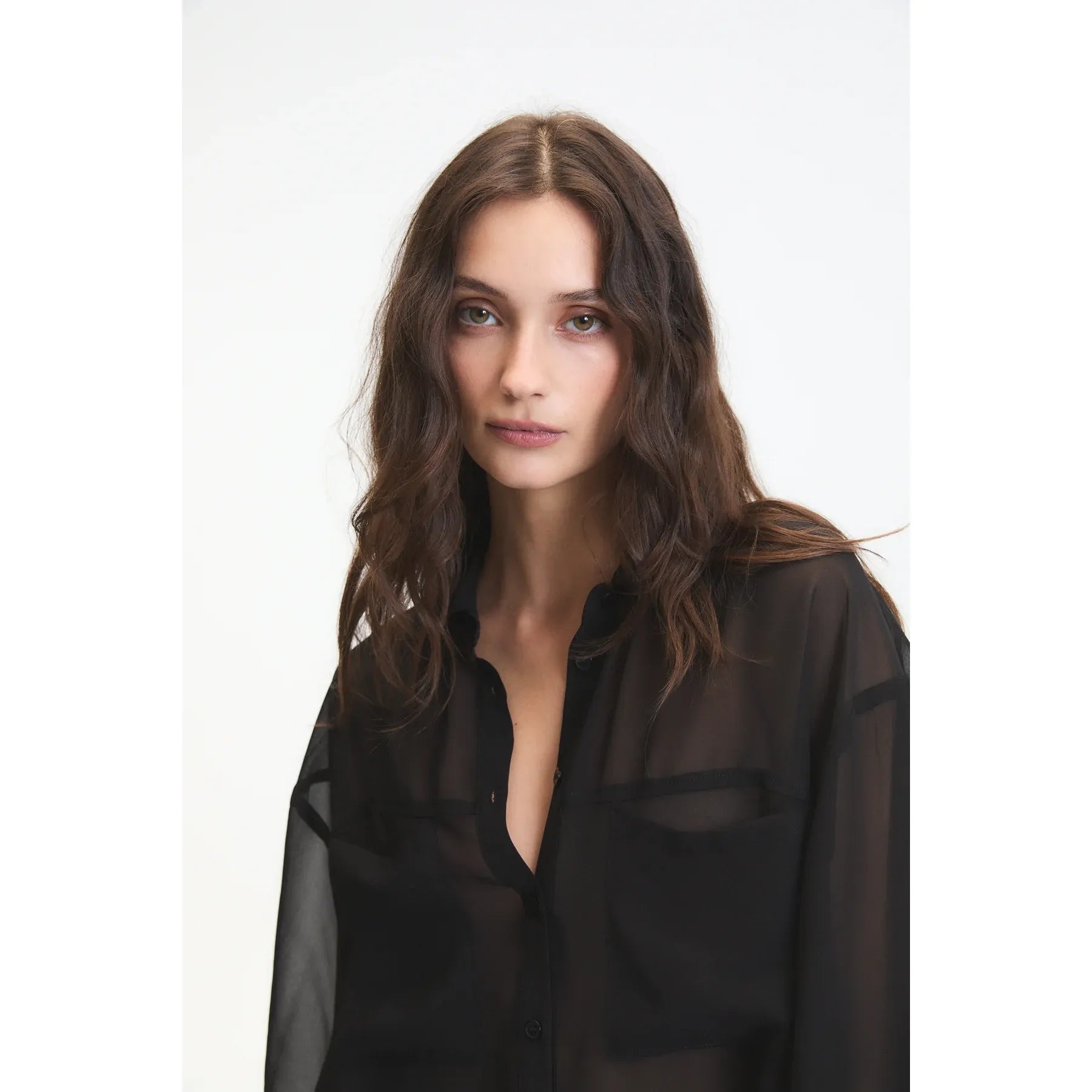 GRAYSON SHEER BLOUSE