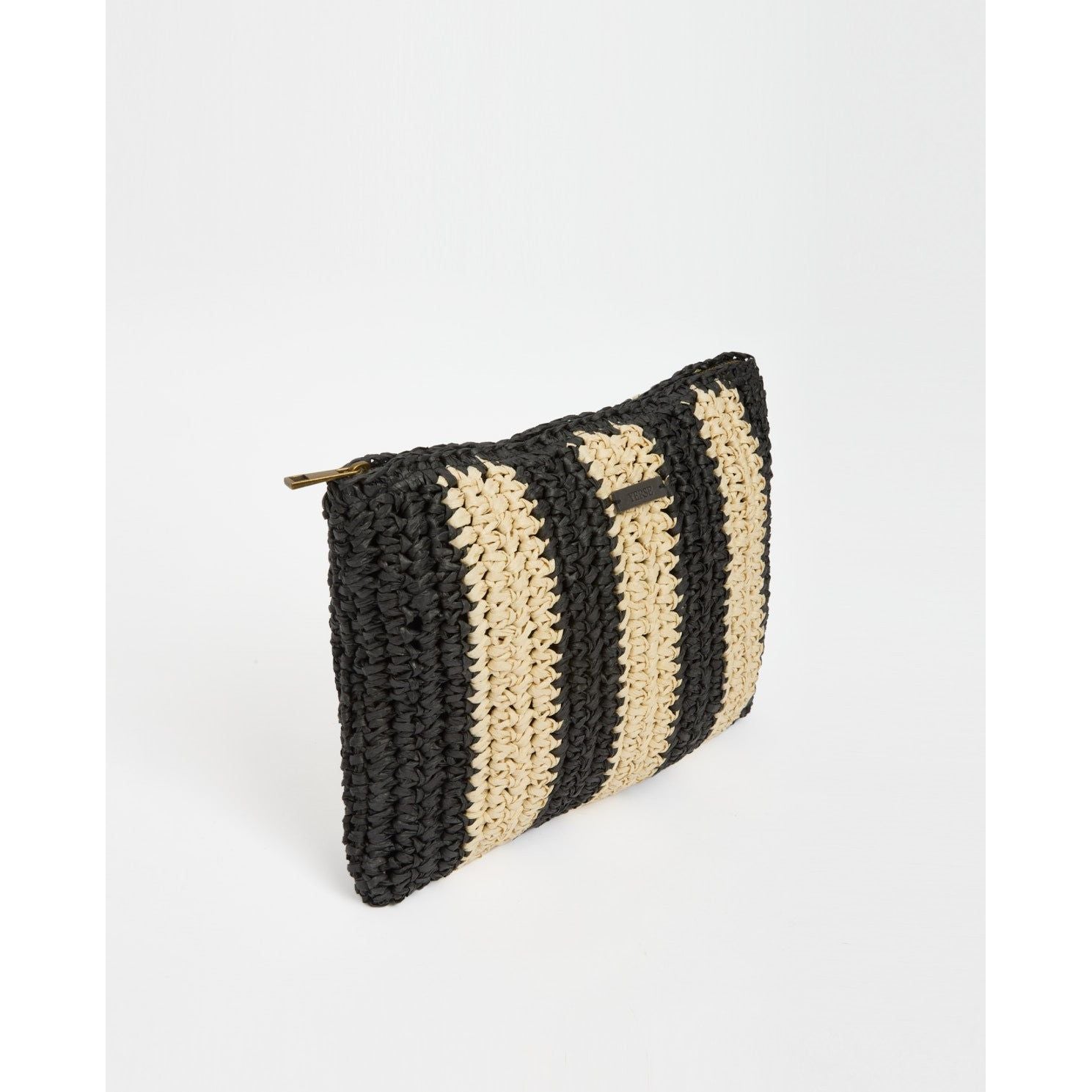 Raffia Clutch