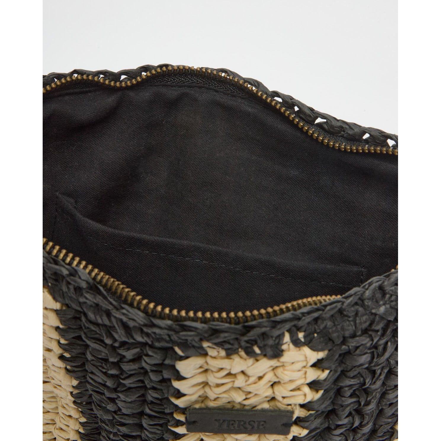 Raffia Clutch