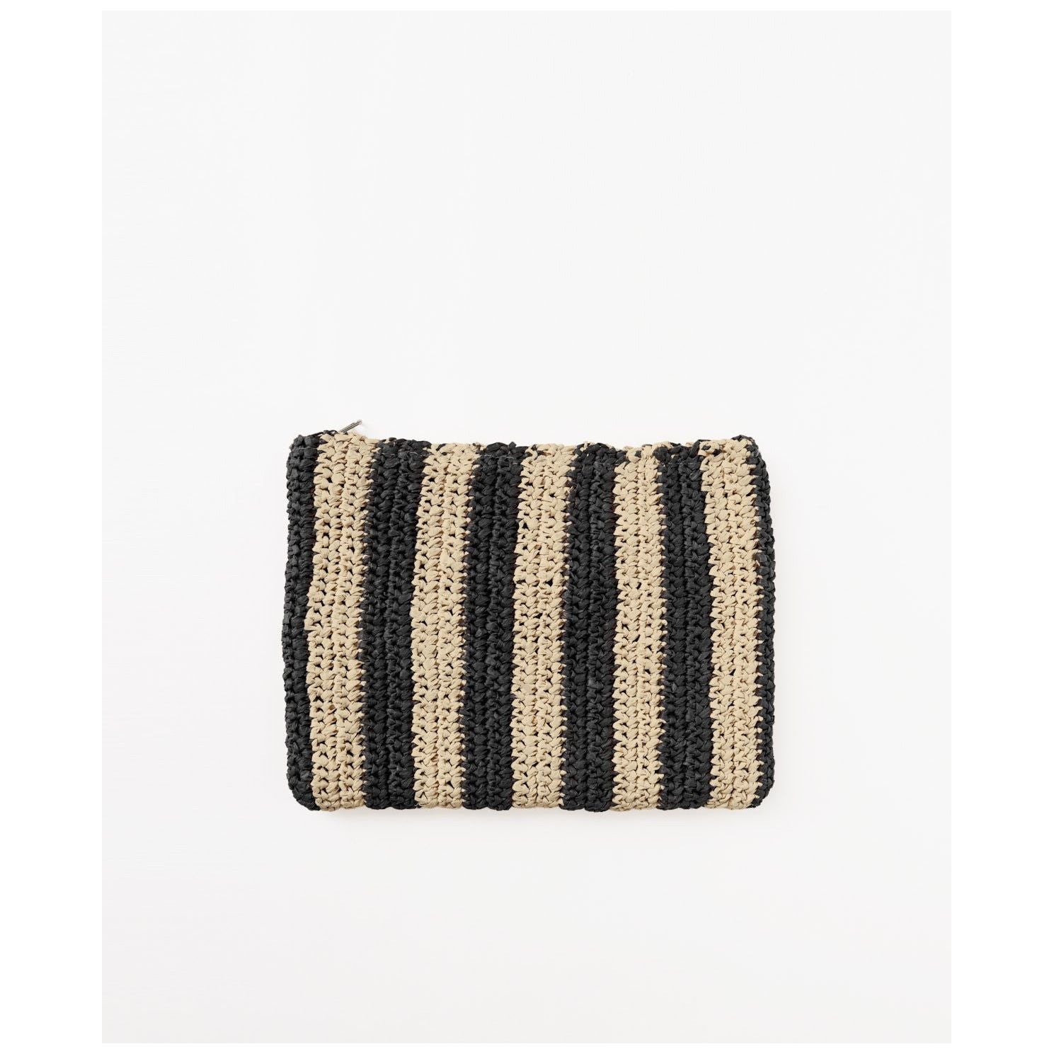Raffia Clutch