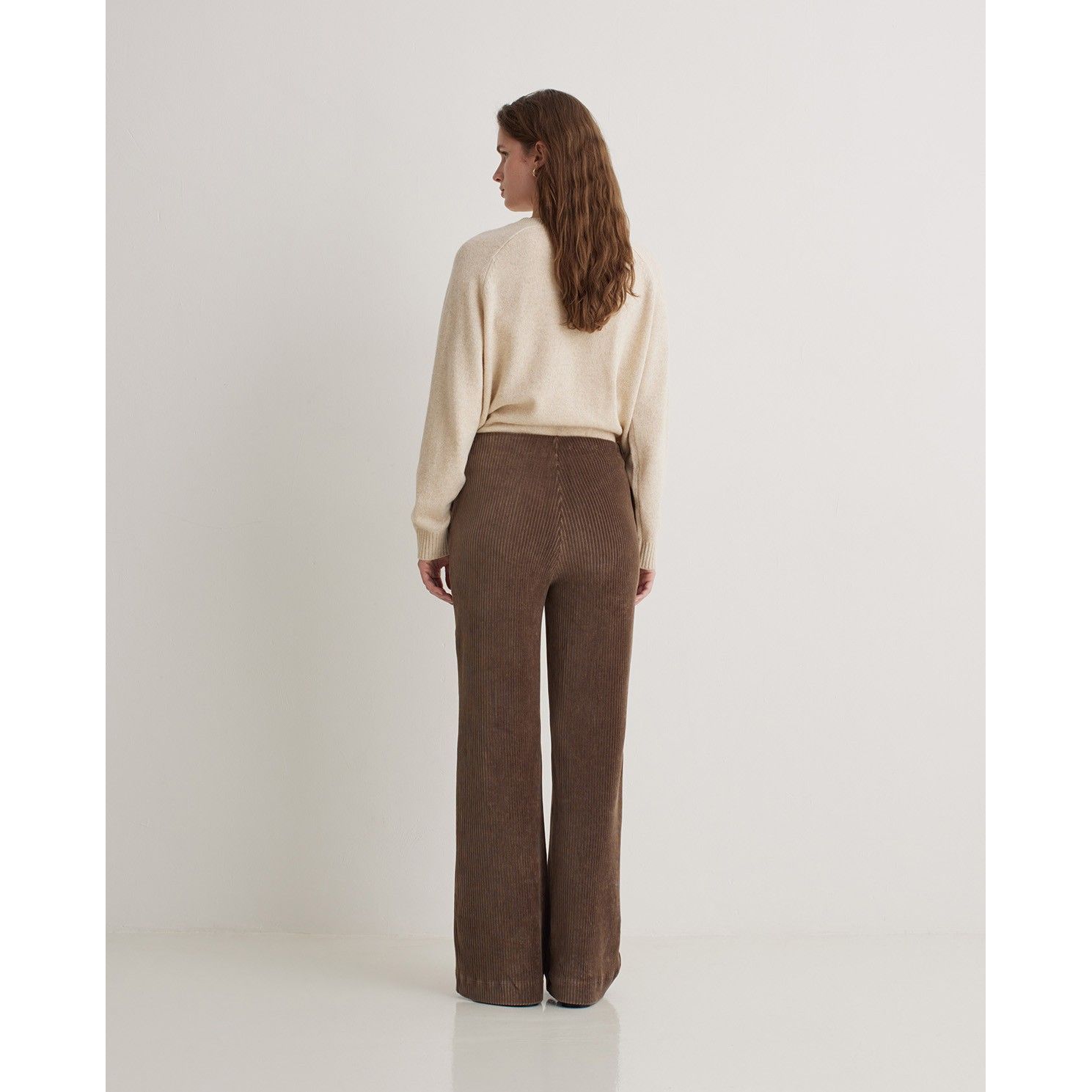 Wide-leg Corduroy Trouser