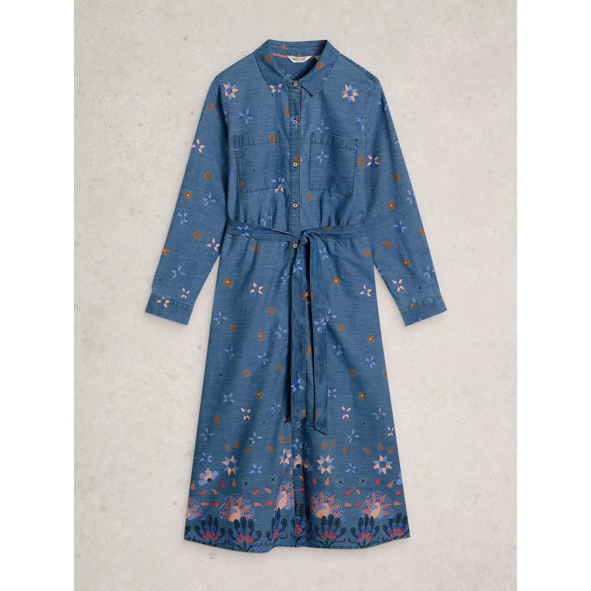 Lana Denim Midi Dress