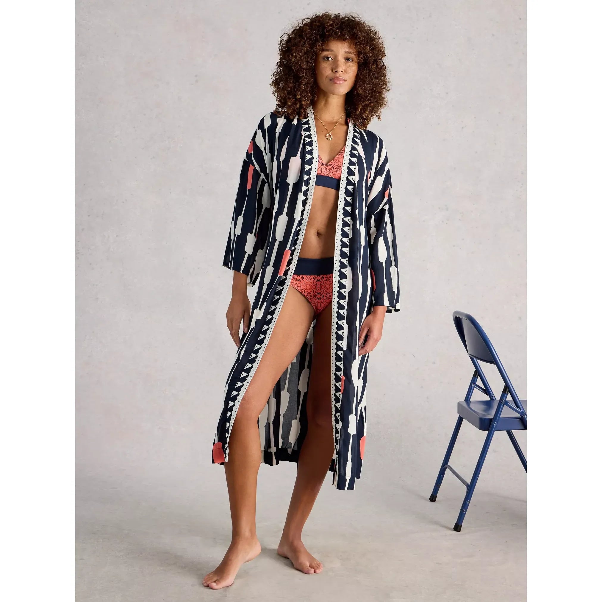 Poppy Cover Up Kimono
