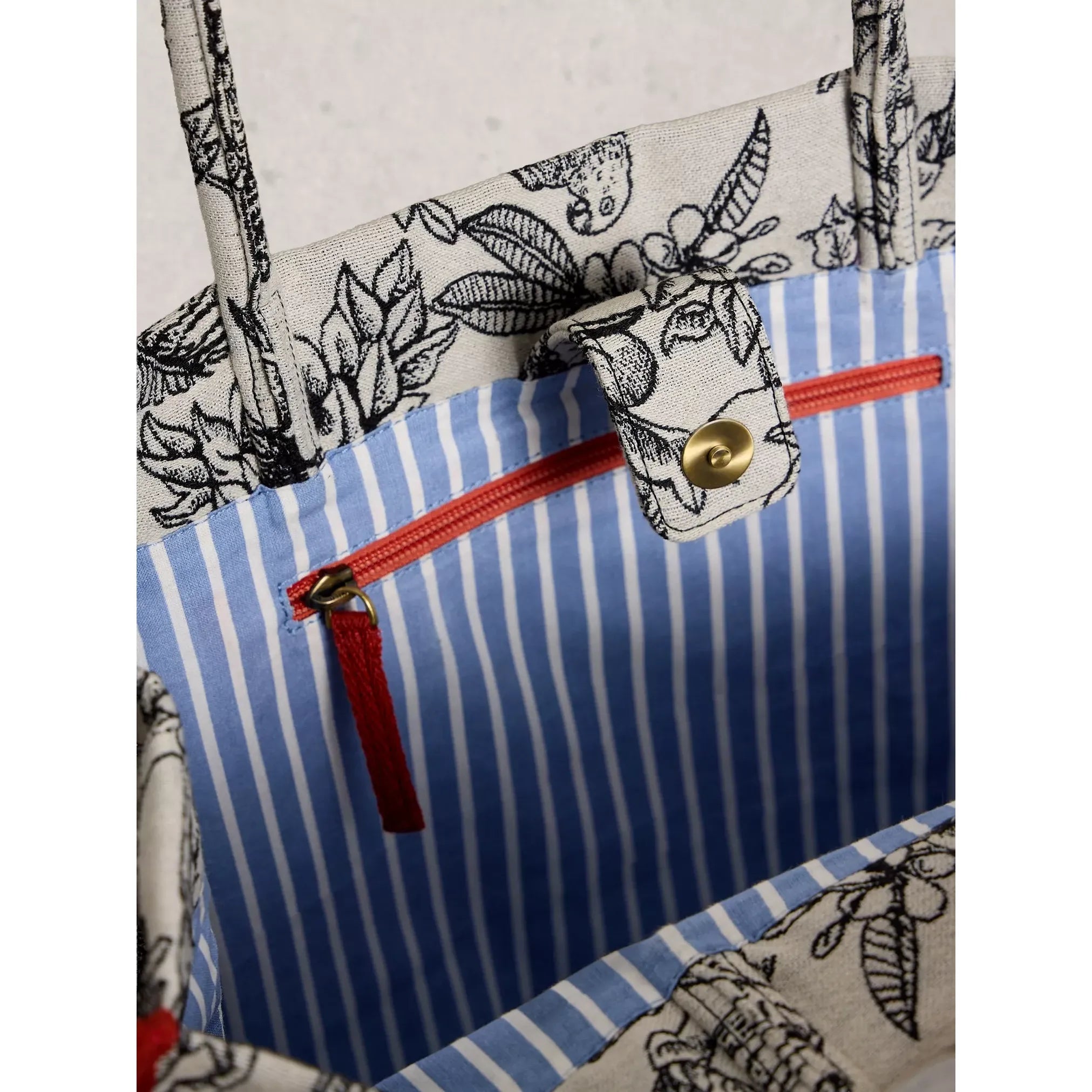 Jasmine Jacquard Tote Bag