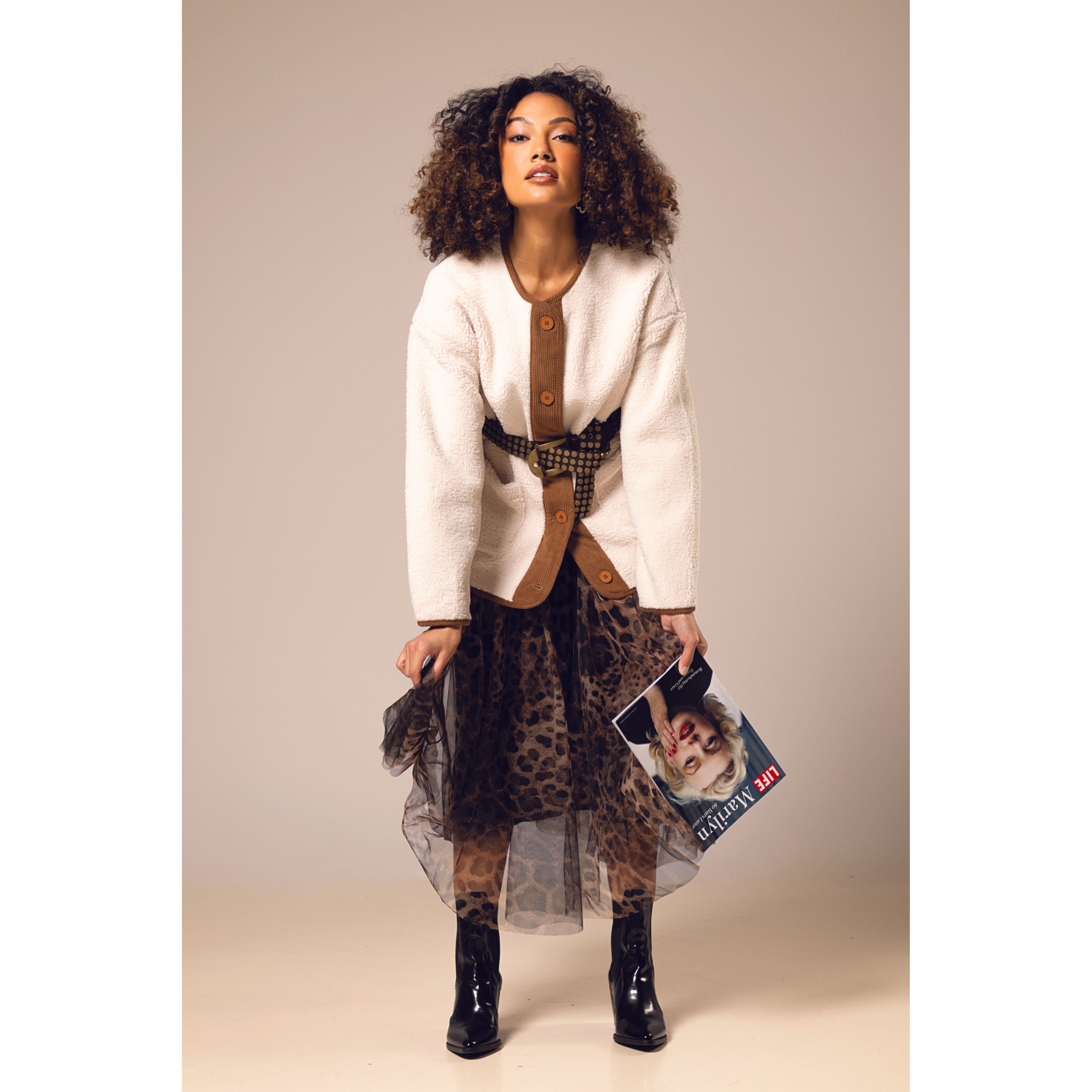 Wild Grace Tulle Midi Skirt